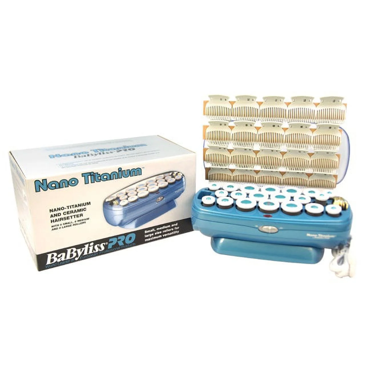 Babyliss Pro Nano Titanium Hair Setter Hot Hair Rollers, 20 Pc - Image 2