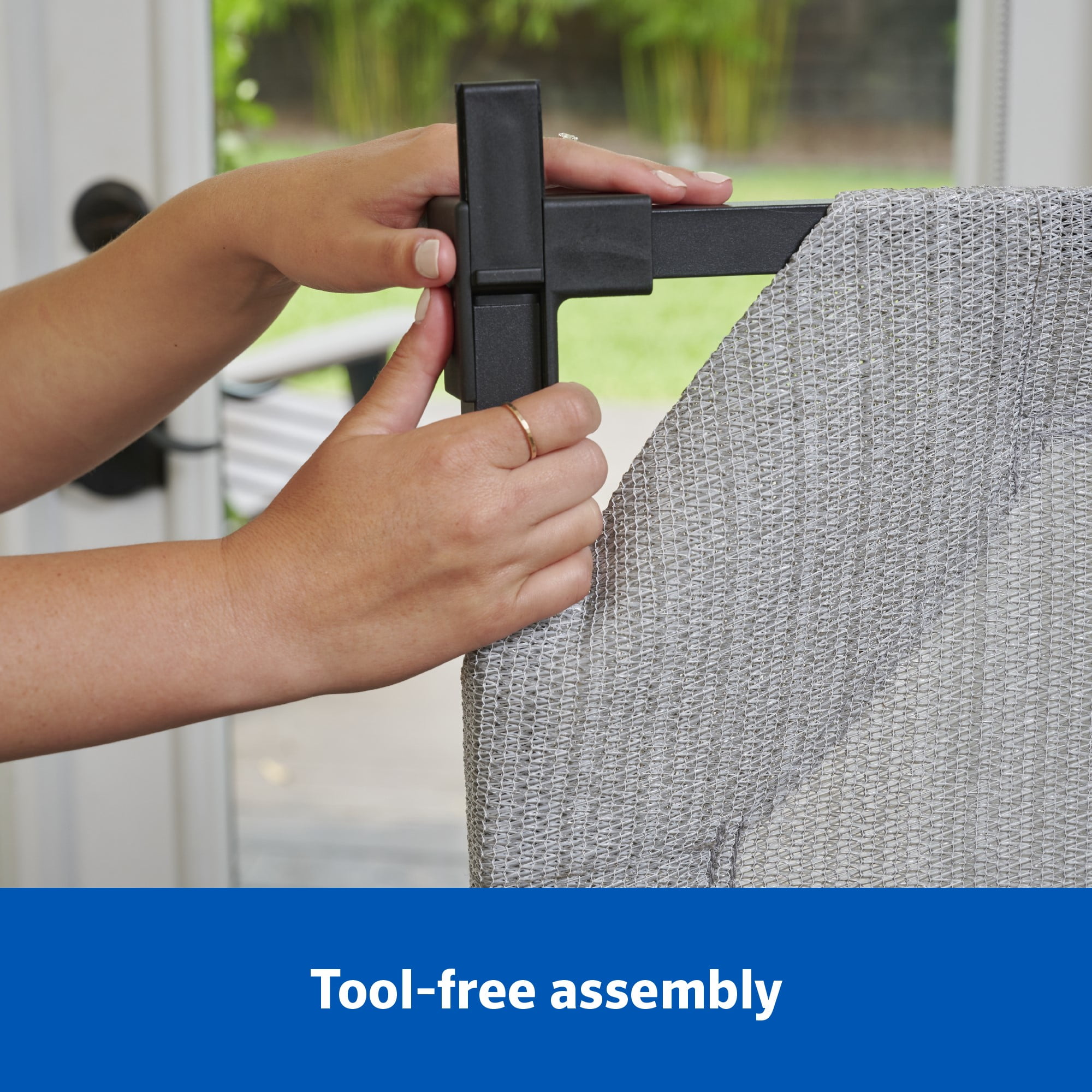 Coolaroo Cooling Elevated Dog Bed PRO with Heatshield, Fits in 48in Crate, Easy Assembly, Glacier Grey - Image 8