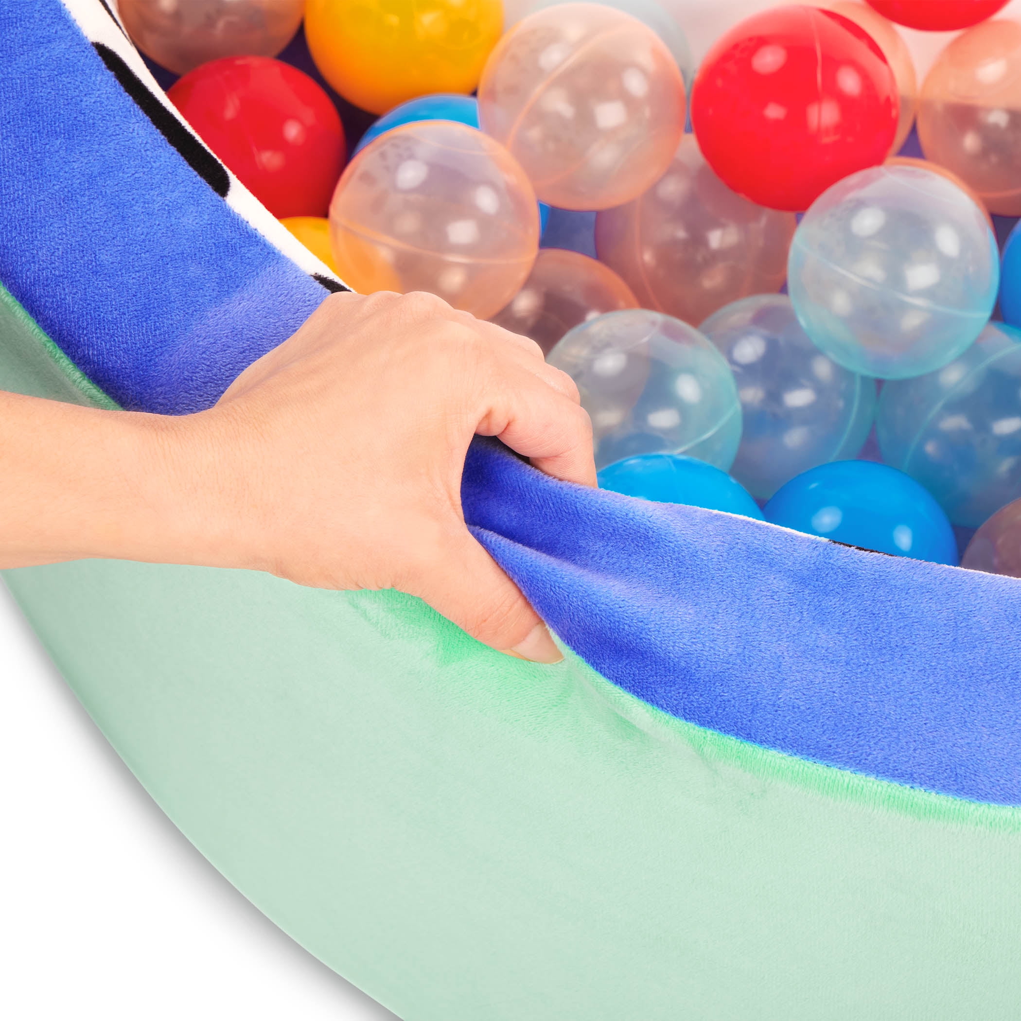 Battat Hop in Foam Ball Pit with 65+ Balls and Washable Cover, Toddler and Indoor Preschool Toys - Image 2