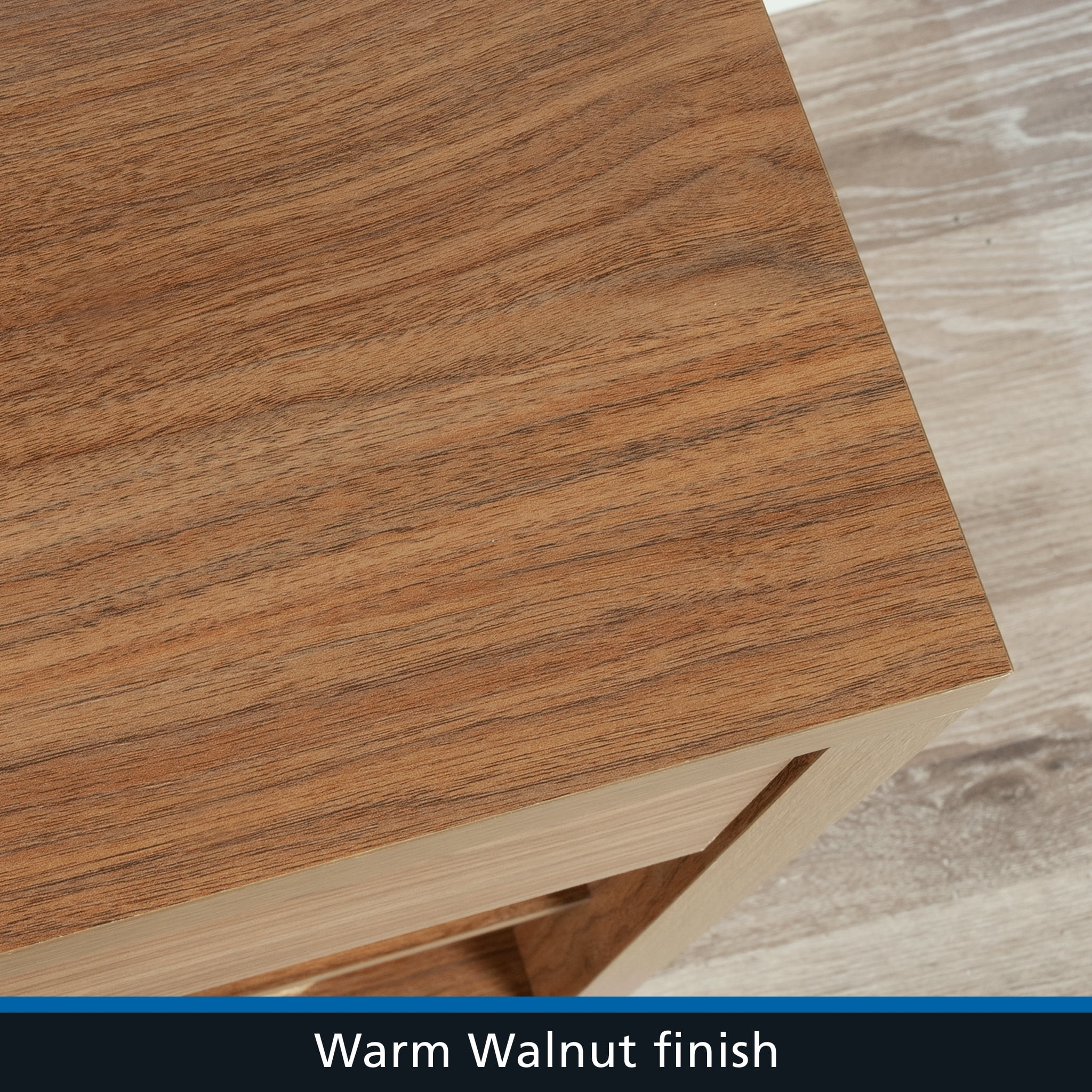 Mainstays Westley 5 Shelf Bookcase, Walnut Finish - Image 12