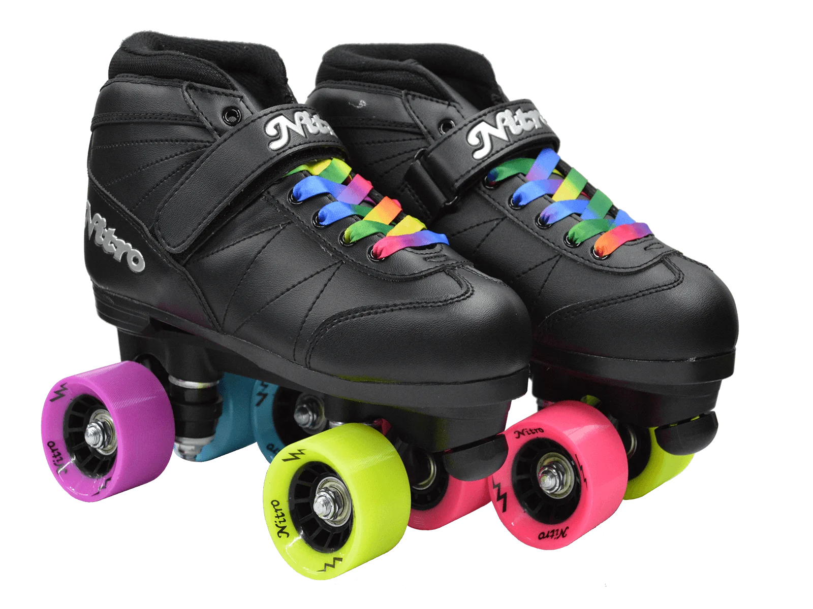 Epic Skates Rainbow Nitro Quad Speed Skates - Image 8