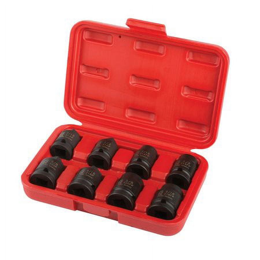 Sunex 2841 8-Piece 1/2 in. Drive Pipe Plug Impact Socket Set - Image 9