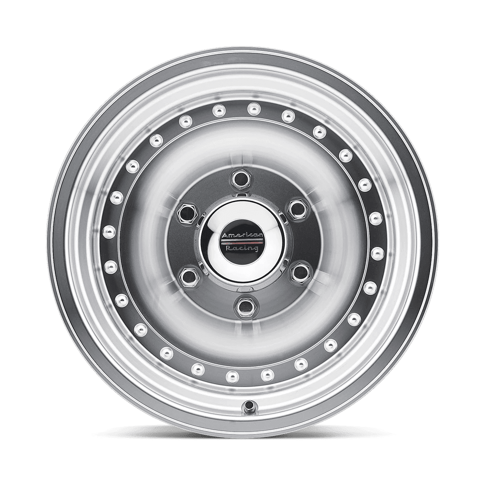 American Racing Aluminum Rim AR61 OUTLAW I 15X7in Machined Finish, AR615761 - Image 2