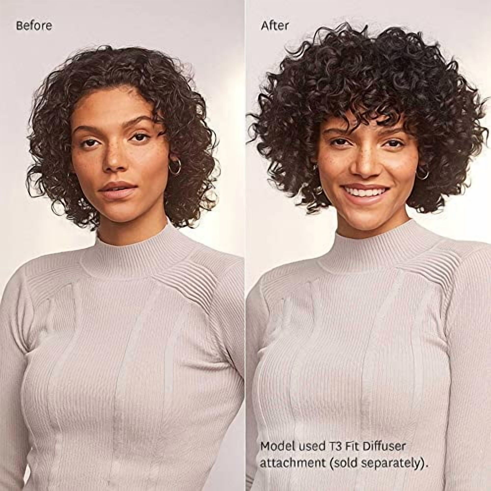 T3 Fit Compact Hair Dryer, White/Rose Gold 1 Count - Image 12