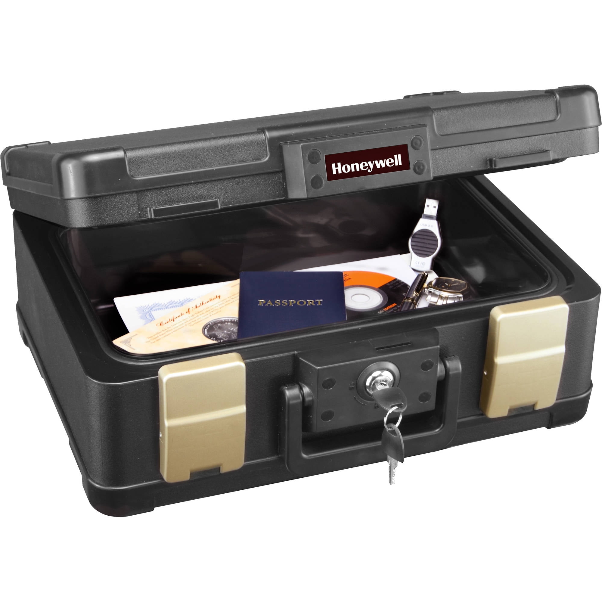 Honeywell Safes Waterproof 30-Minute Fire Chest Key Lock, Fits A4 and Legal Size 0.24 Cu ft. 1103 - Image 7