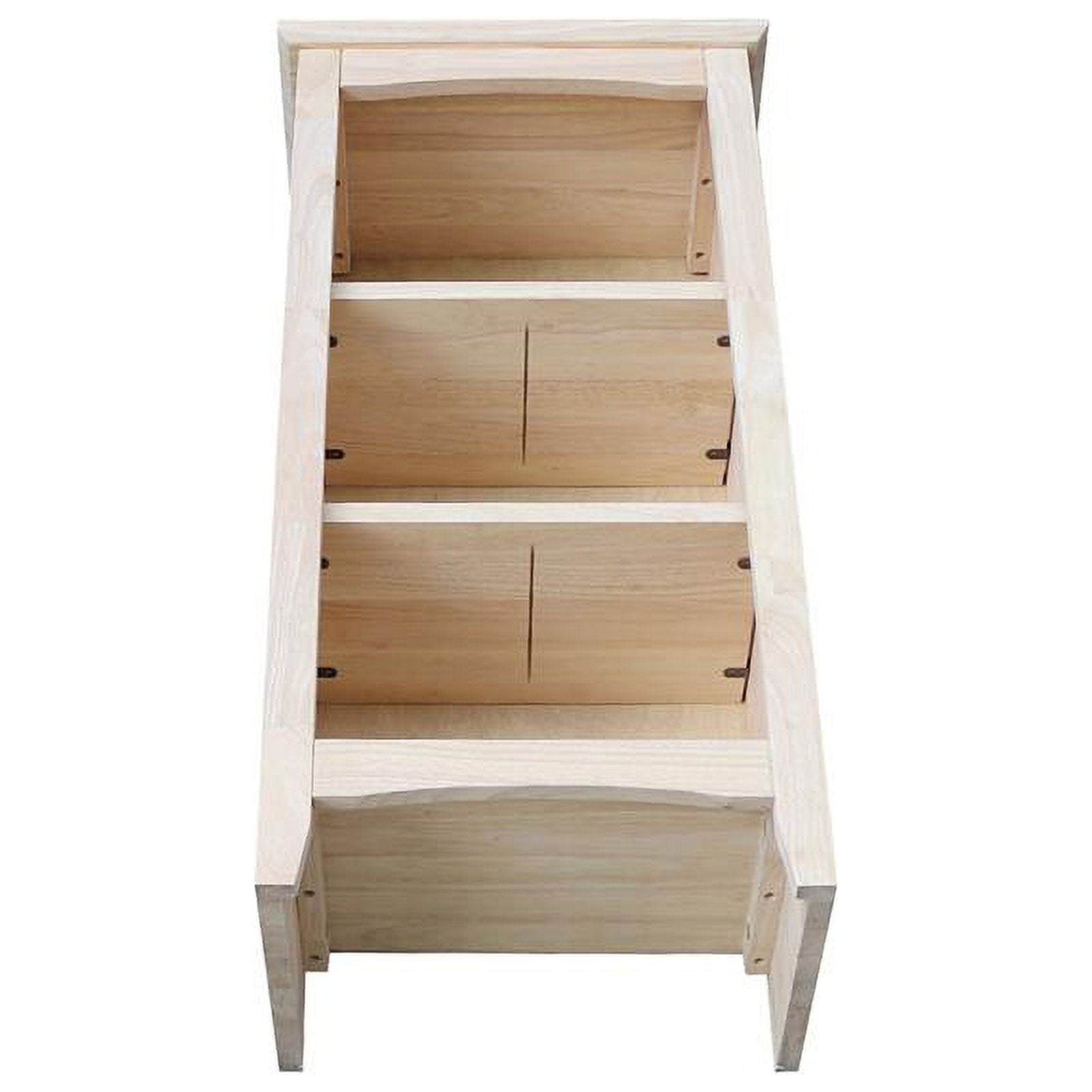 International Concepts Solid Wood Shaker Bookcase, 36 in H - Image 8