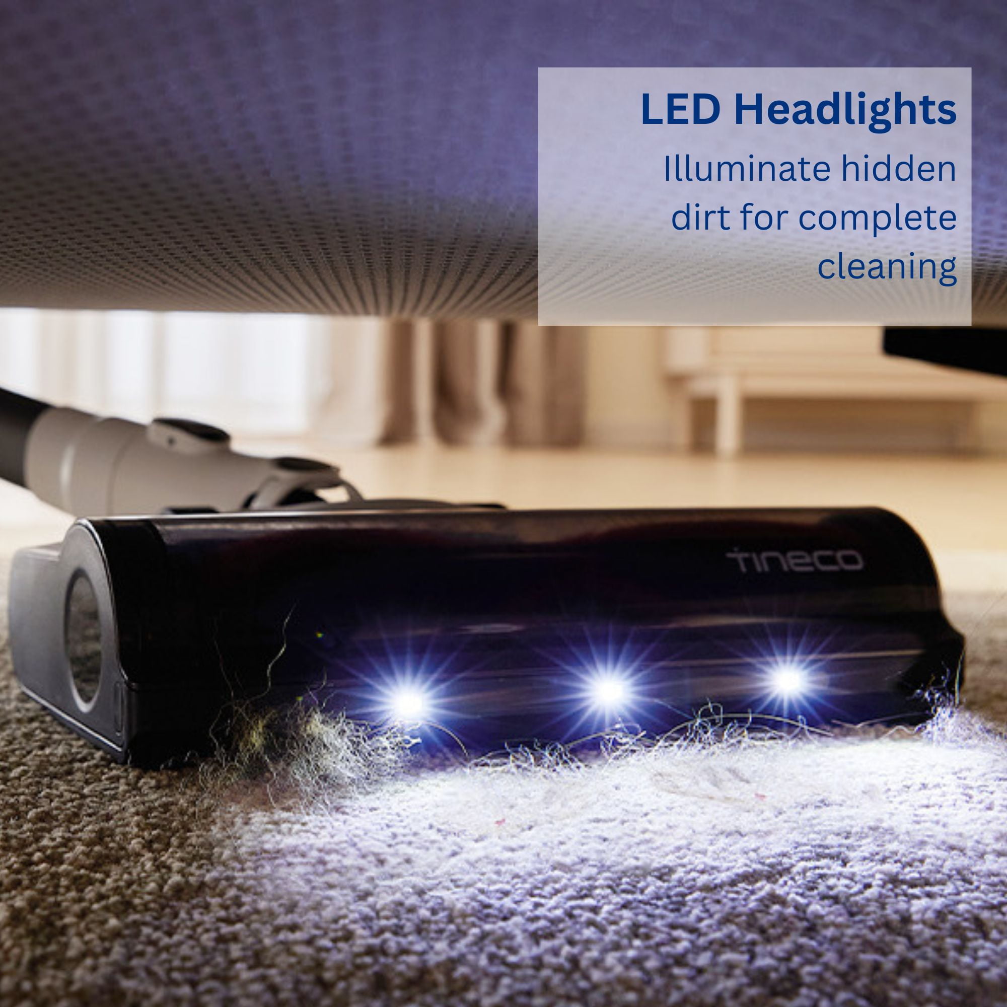 Tineco GO PET Cordless Vacuum with ZeroTangle Brush, 60 min Runtime, 1L Dustbin (GO303) - Image 9