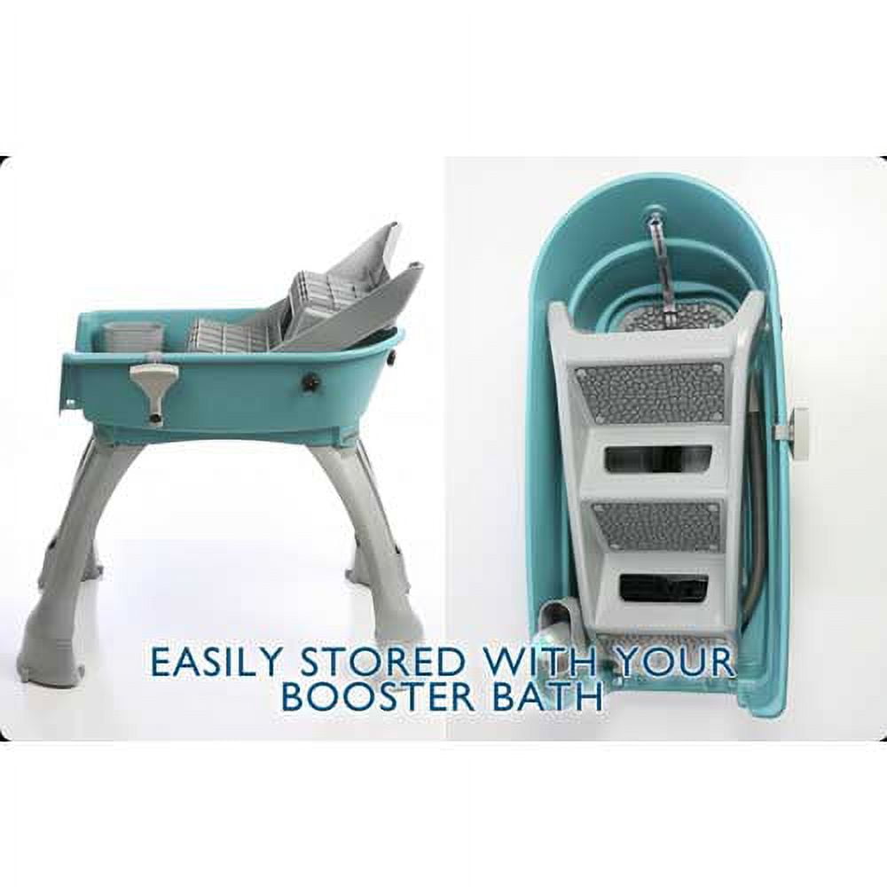 Booster Bath PSUSA Portable Dog Steps, Gray, Medium, 19"L x 6"W x 34"H - Image 3