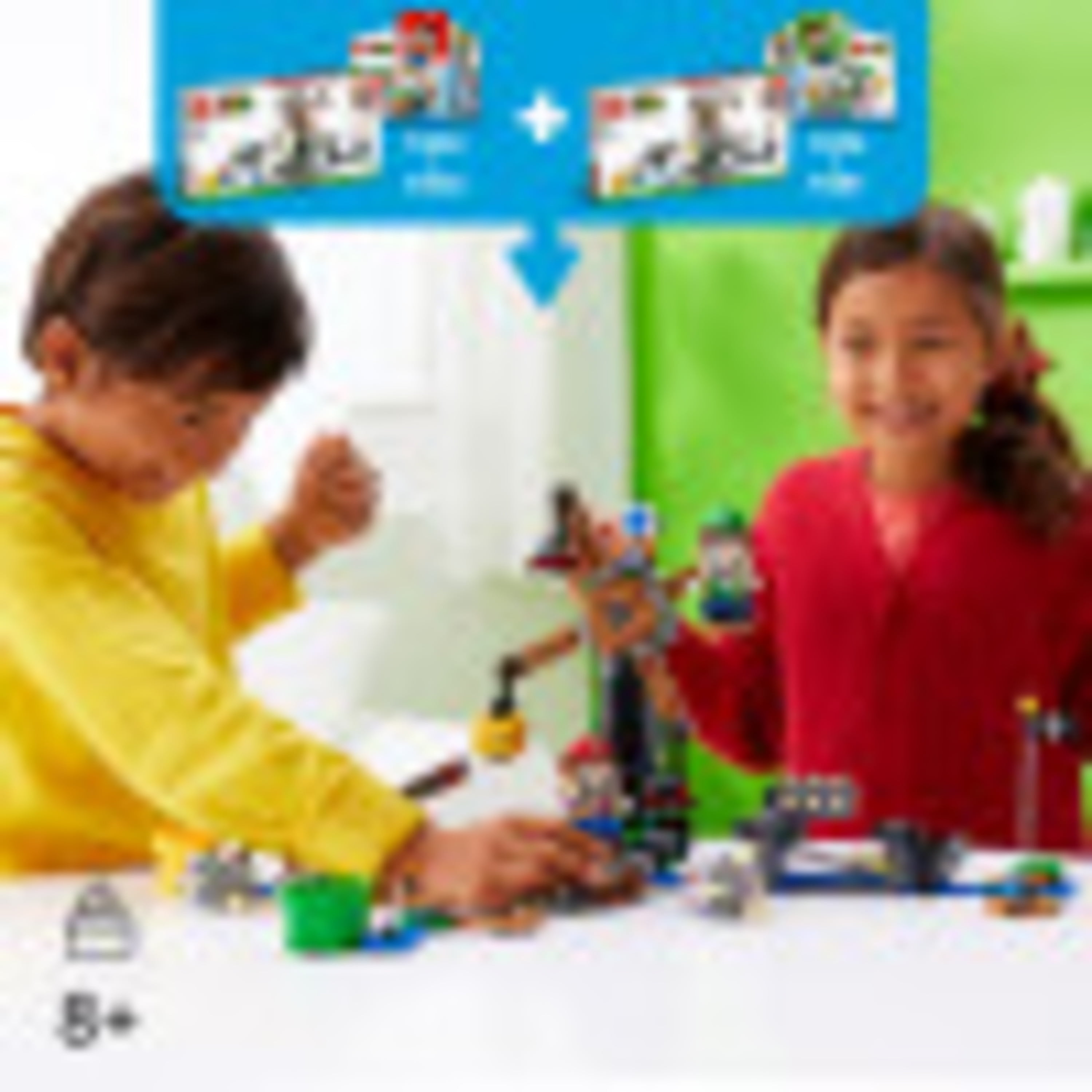 LEGO Super Mario Reznor Knockdown Expansion Set 71390 Building Toy Playset for Kids (862 Pieces) - Image 2