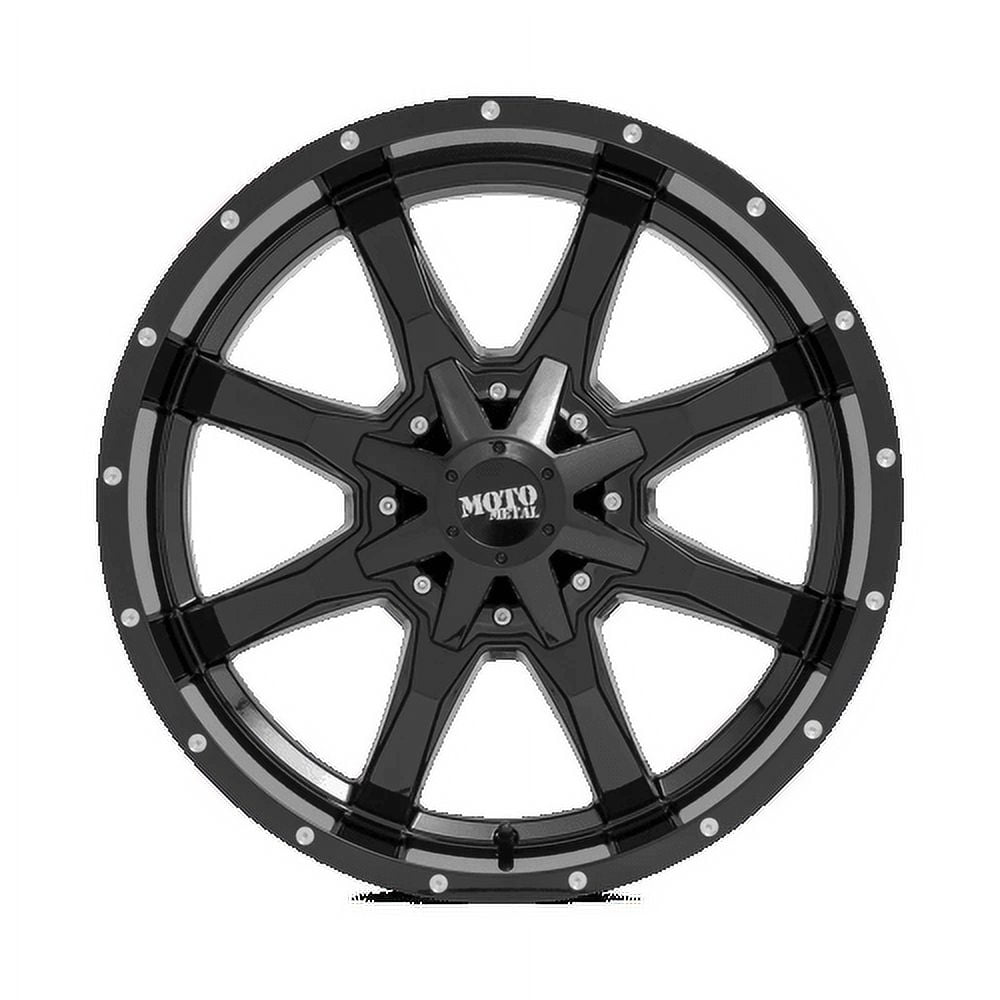 Moto Metal Cast Aluminum Rim MO970 17X8 5X5.0/5.5 G-BLK MILL LP 00MM, MO970780353A00US - Image 3