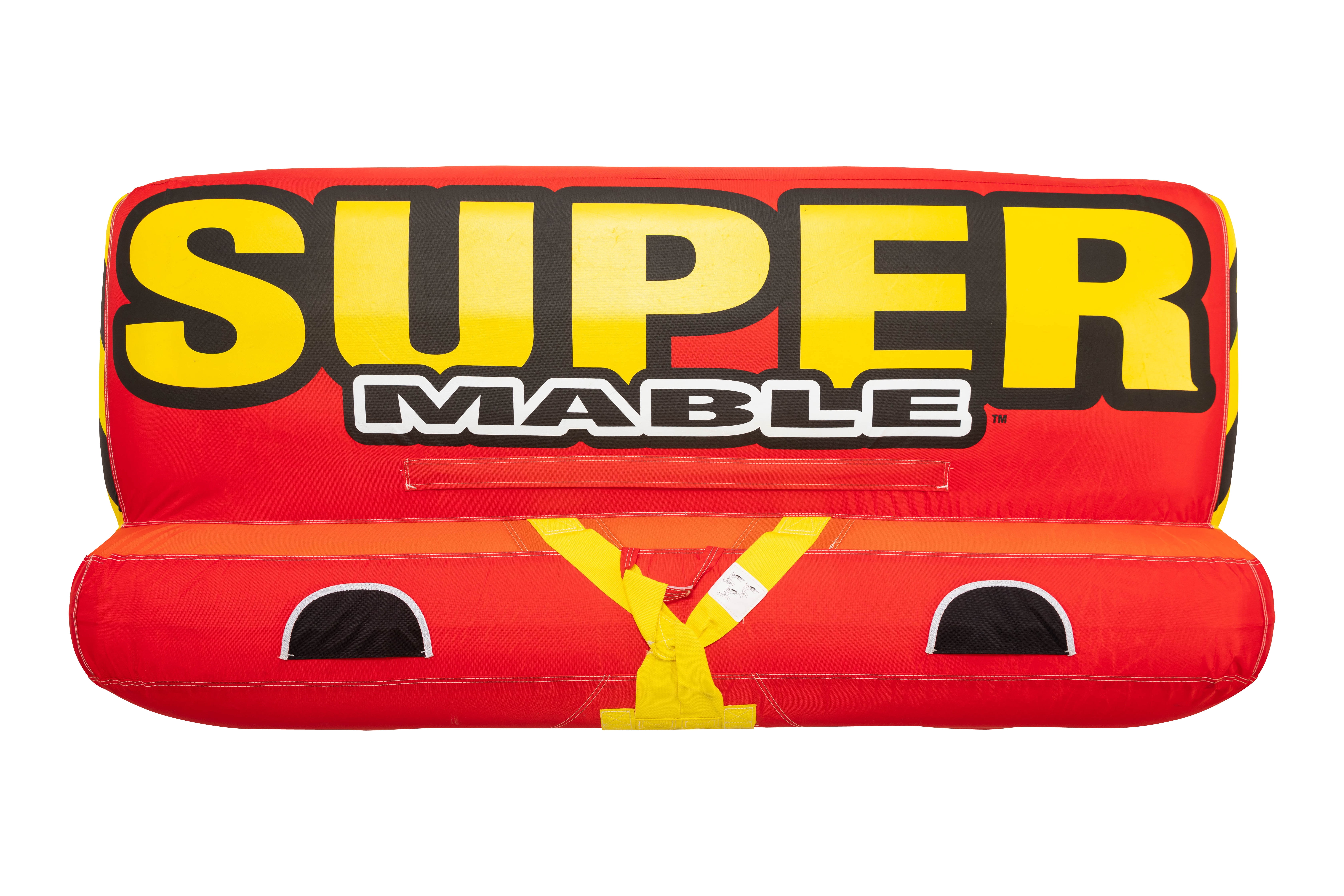 Airhead Super Mable Towable Tube for Boating, Fits up to 3 People, Dual Tow Points - Image 7
