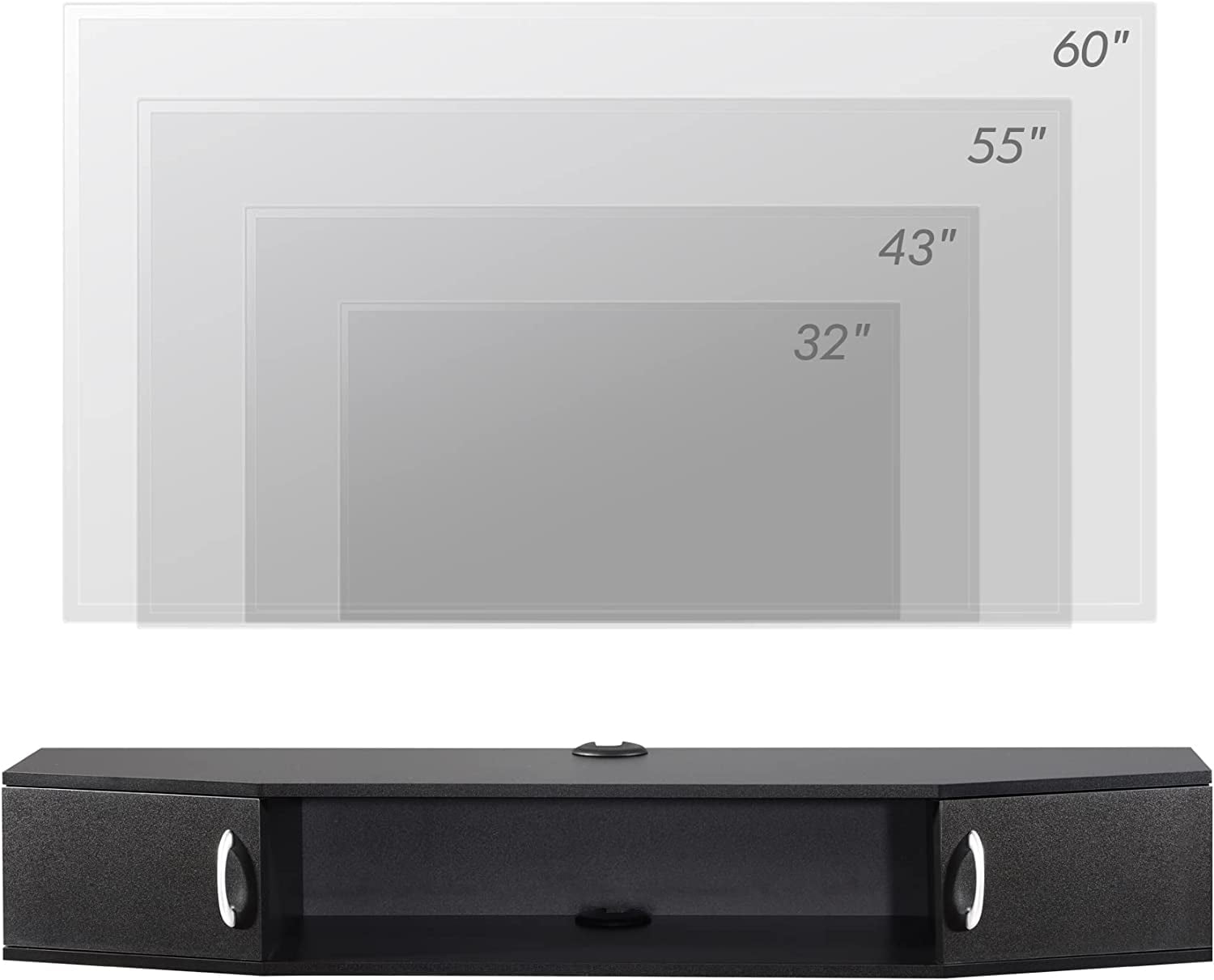 Wall Mounted Floating TV Stand,Modern Media Console for Living Room Bedroom - Image 7