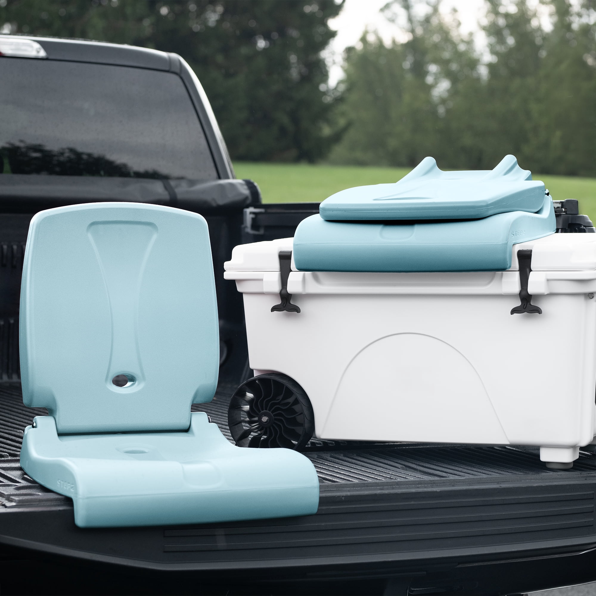 Step2 Flip Seat Capri Pool Chair Portable Foldable Seat with Back Support - Image 2