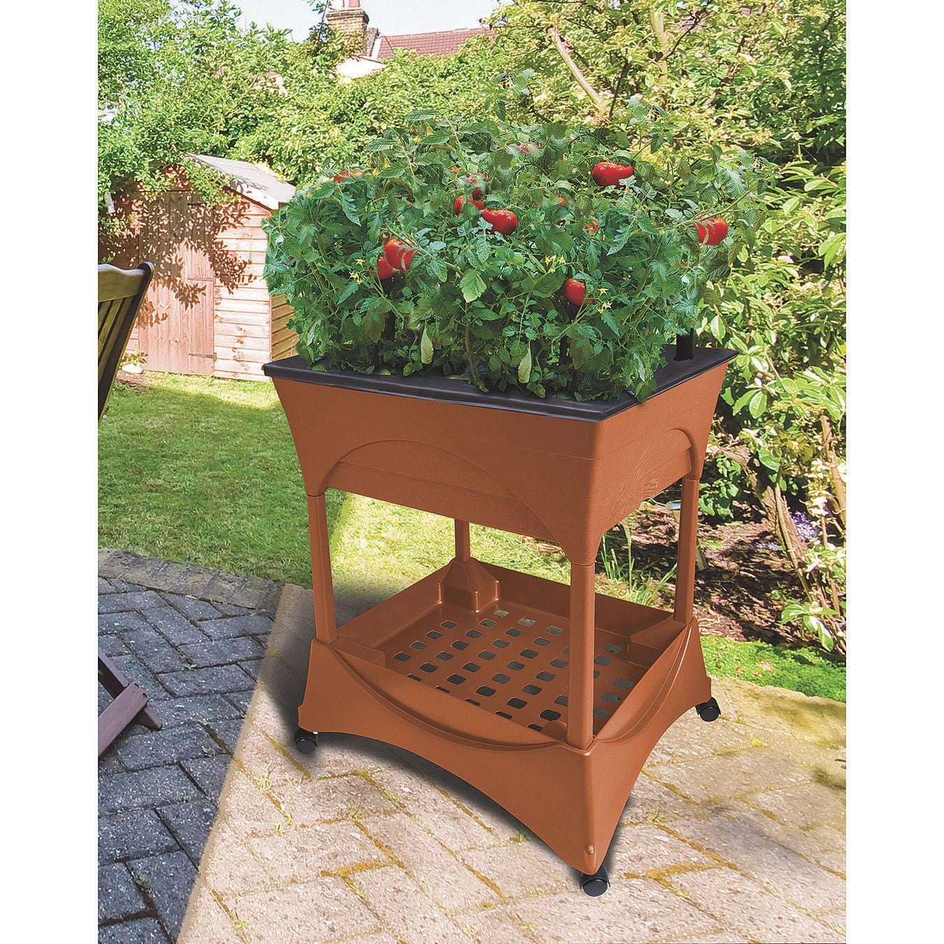 EMSCO Group - Easy Pickers - Raised Garden Grow Box - Accessory Shelf with Base - Image 2