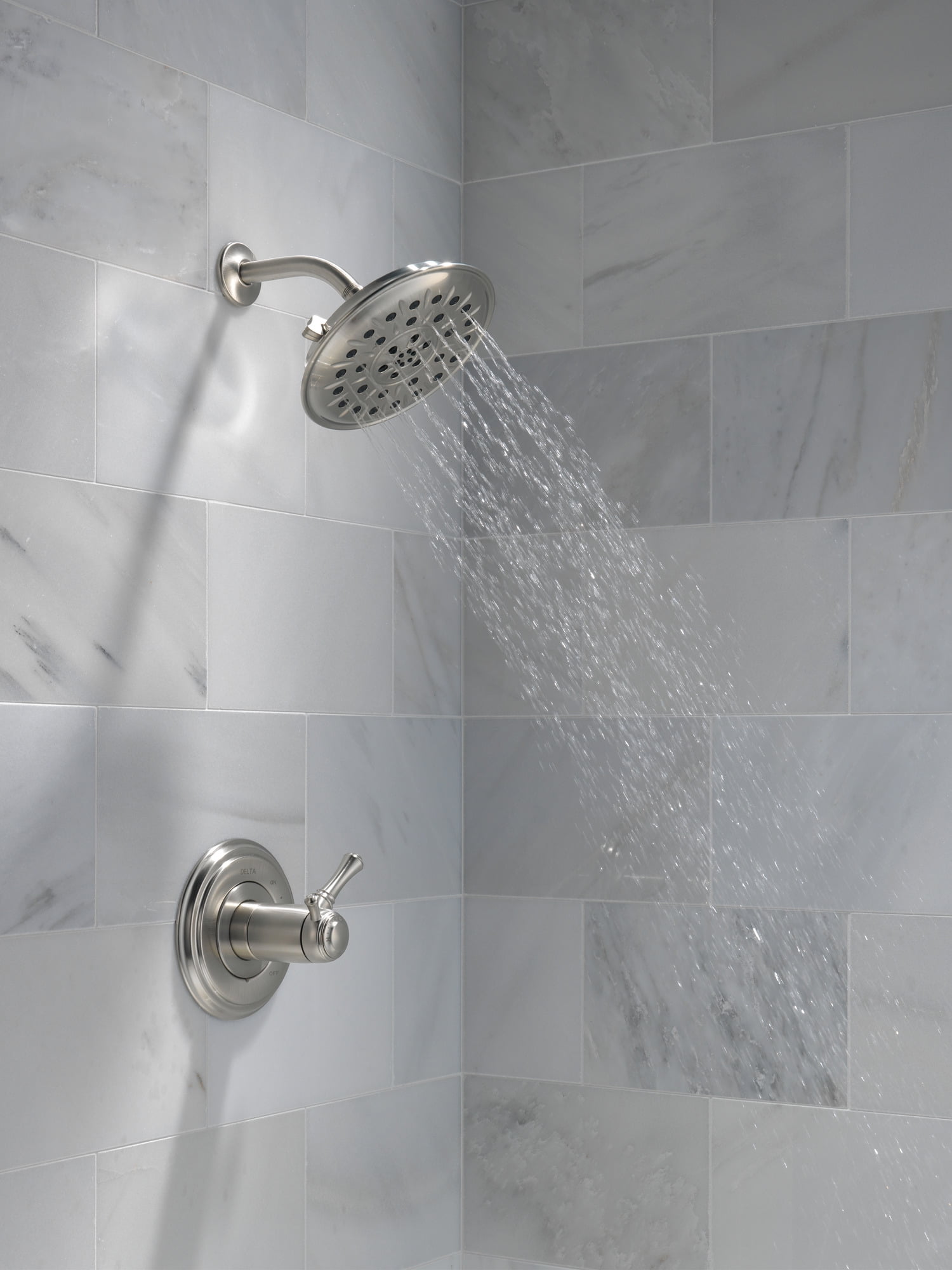 Delta Universal Showering Components: UltraSoak™ 4-Setting Shower Head - Image 2