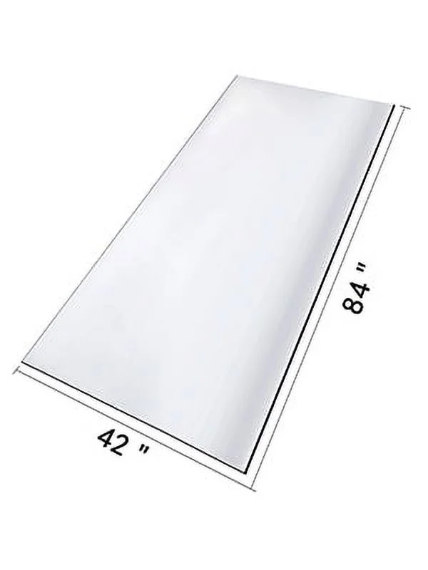 VEVORbrand Clear Table Protector 42" x 84",PVC 1.5 mm Thick Wipeable Easy Clean, Desk Protector for End Table, Night Stand, Dresser - Image 4