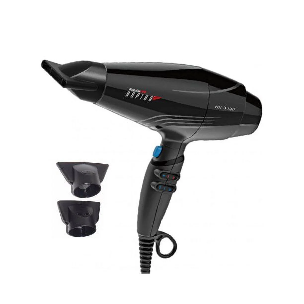 BaBylissPRO Ferrari Rapido Hair Dryer (BF700) with a Bonus Snap-On Diffuser (BABDF2) - Image 9