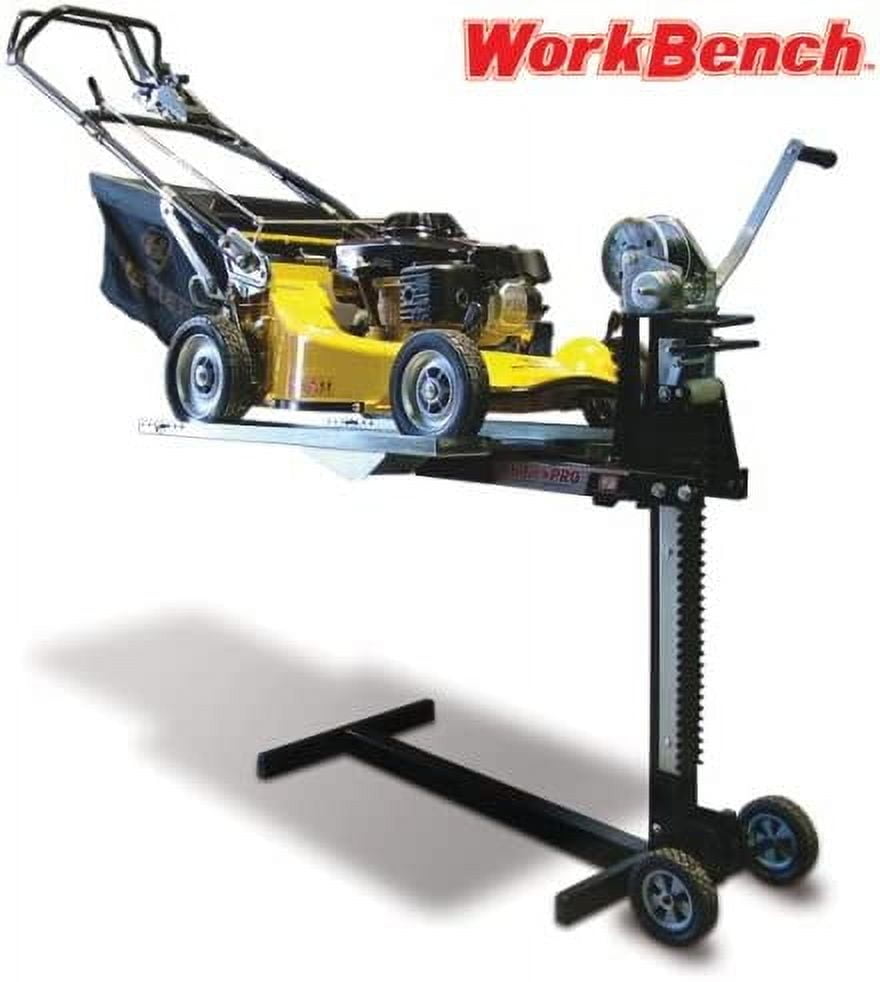 MoJack Convertible Workbench Attachment for EZ MAX, XT, or PRO Lifts, Riding Lawn Mower Maintenance and Repairs, Lightweight & Portable, 200lb Lifting Capacity - Image 4