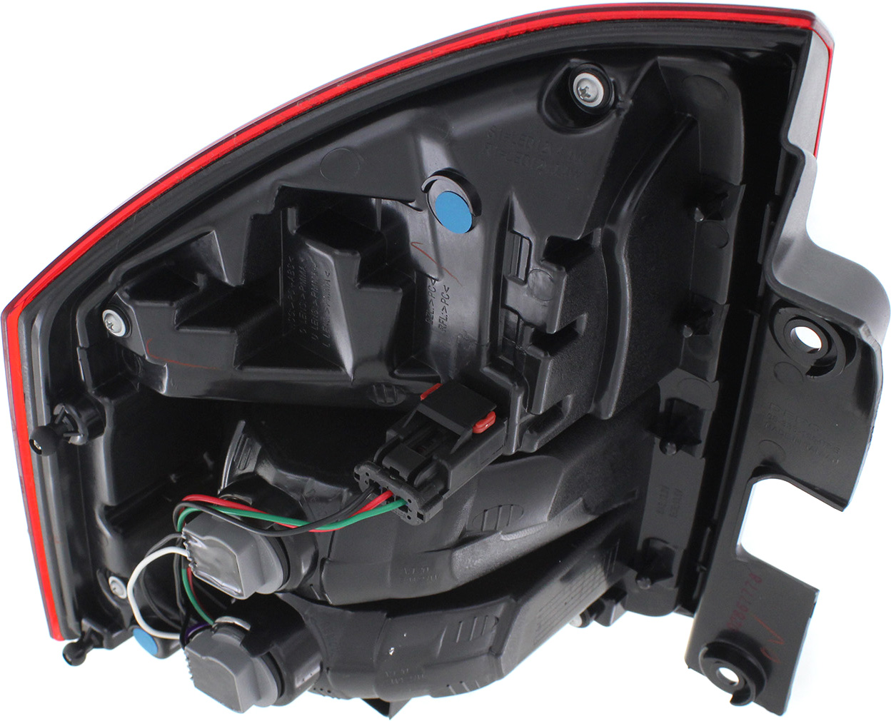 Tail Light Compatible With 2014-2017 Jeep Compass Right Passenger With bulb(s) - Image 3