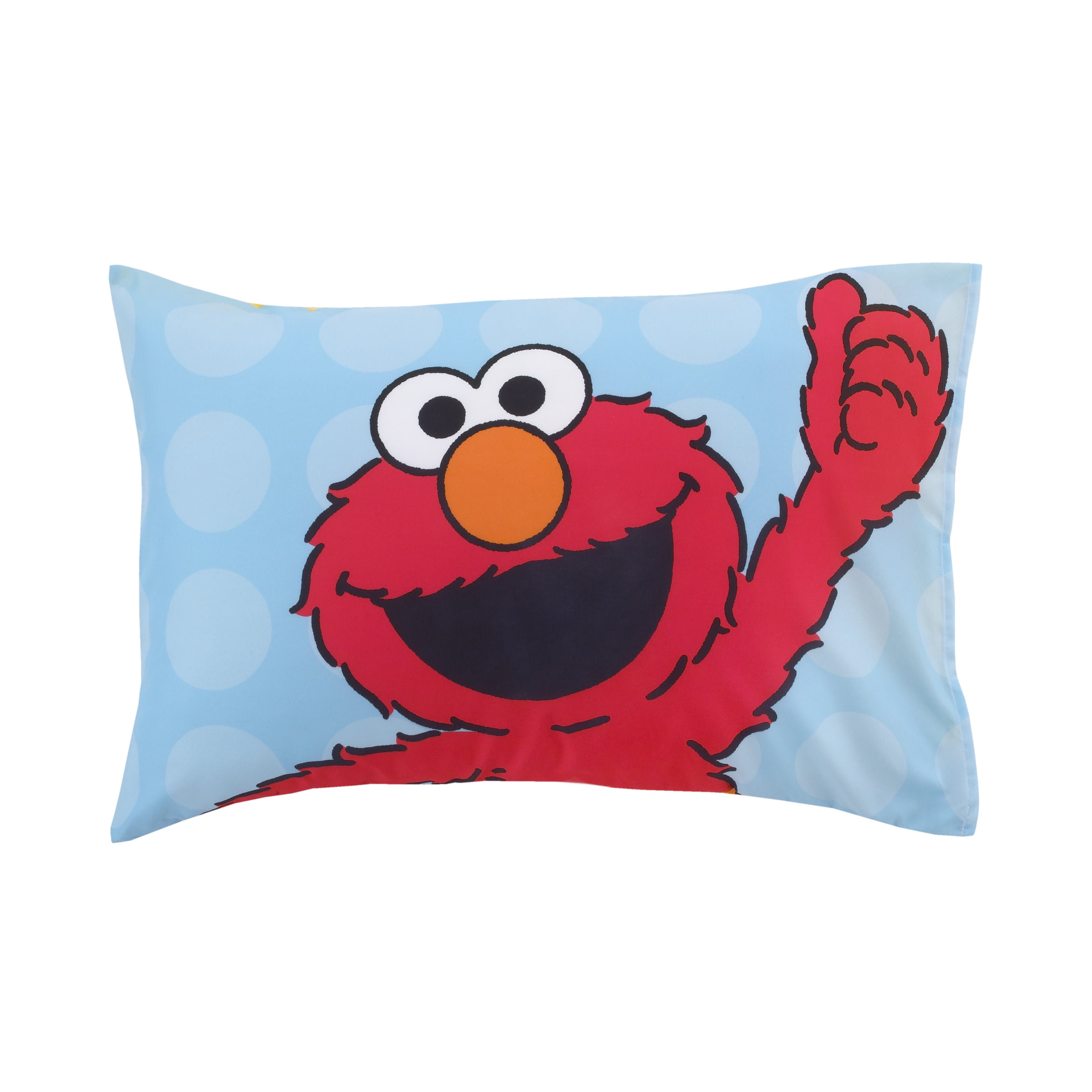 Sesame Street Sesame Street Best Friends Blue and Red 4 Piece Toddler Bedding Set - Image 3