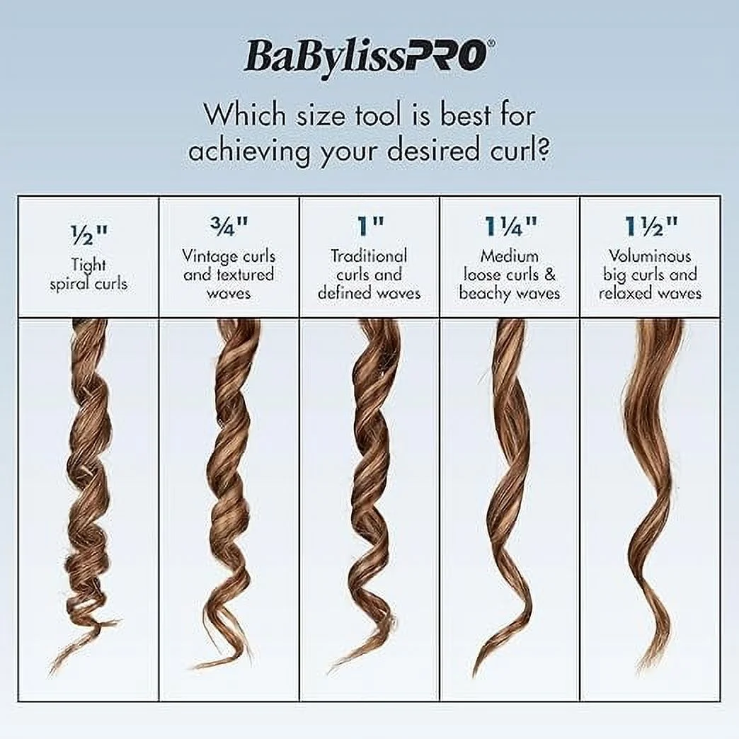 BaBylissPRO Nano Titanium 1 1/4" Curling Iron Wand - Image 7