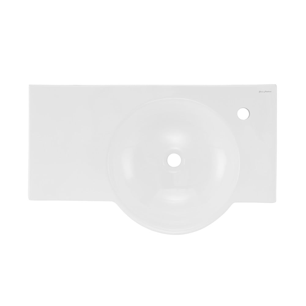 Chateau 30" Right Side Faucet Wall-Mount Bathroom Sink - Image 8