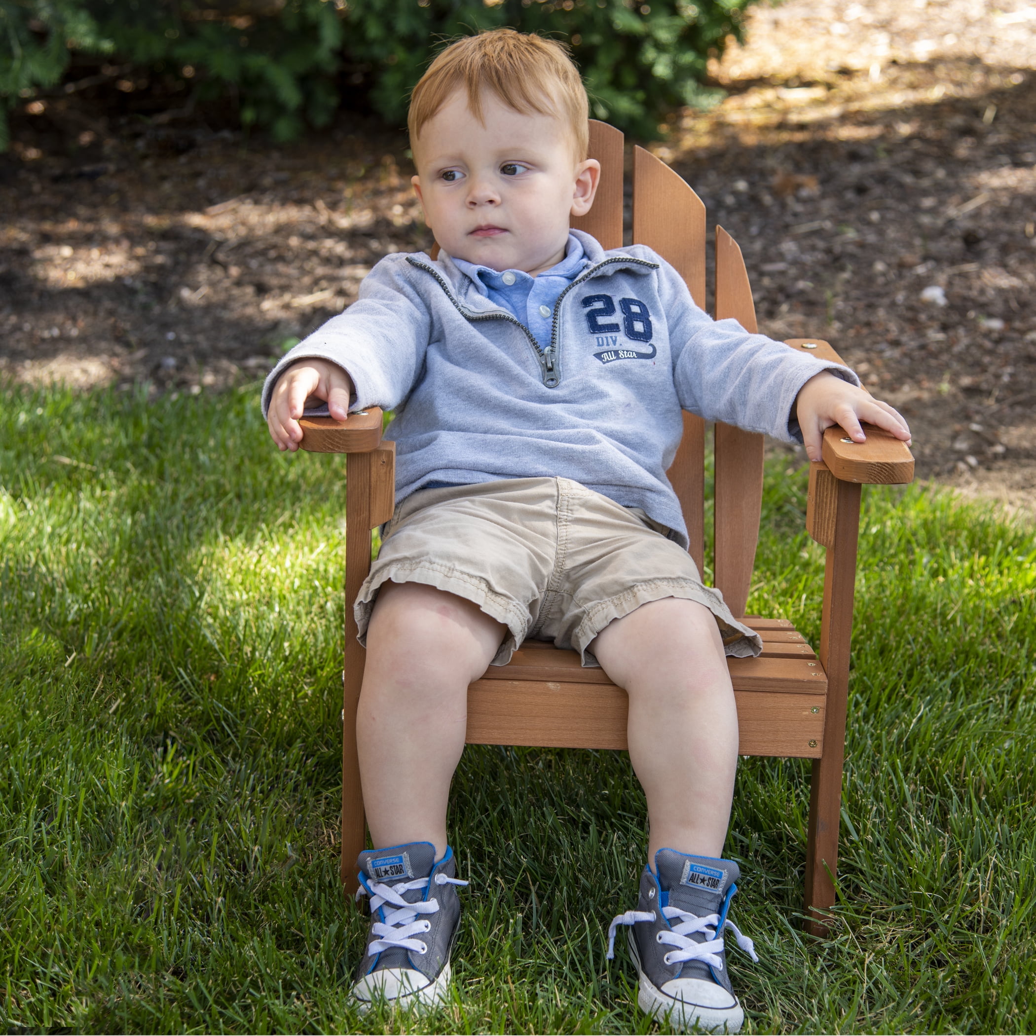 Homeware Children’s Wood Deck Chair (1 Piece) - Ages 3 to 6 Years - Image 4