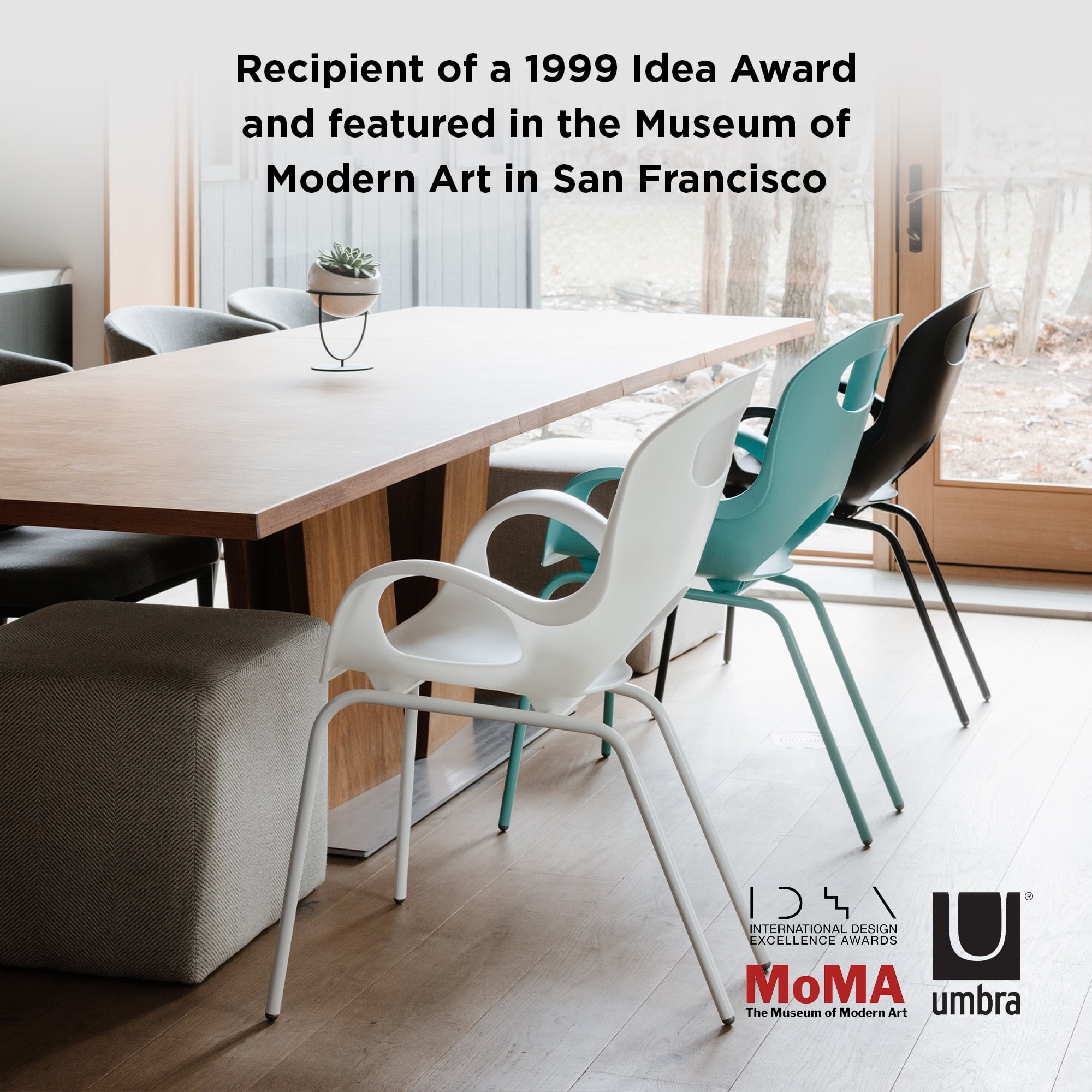 Umbra Oh Chair White - Image 15