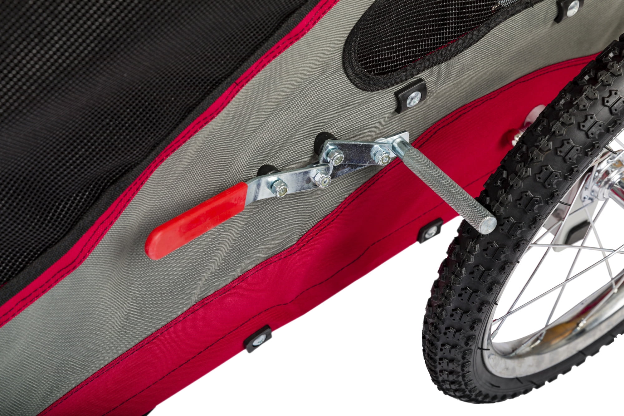 PetSafe Happy Ride Pet Stroller Kit, Aluminum Trailer, All-Terrain, Medium - Image 6