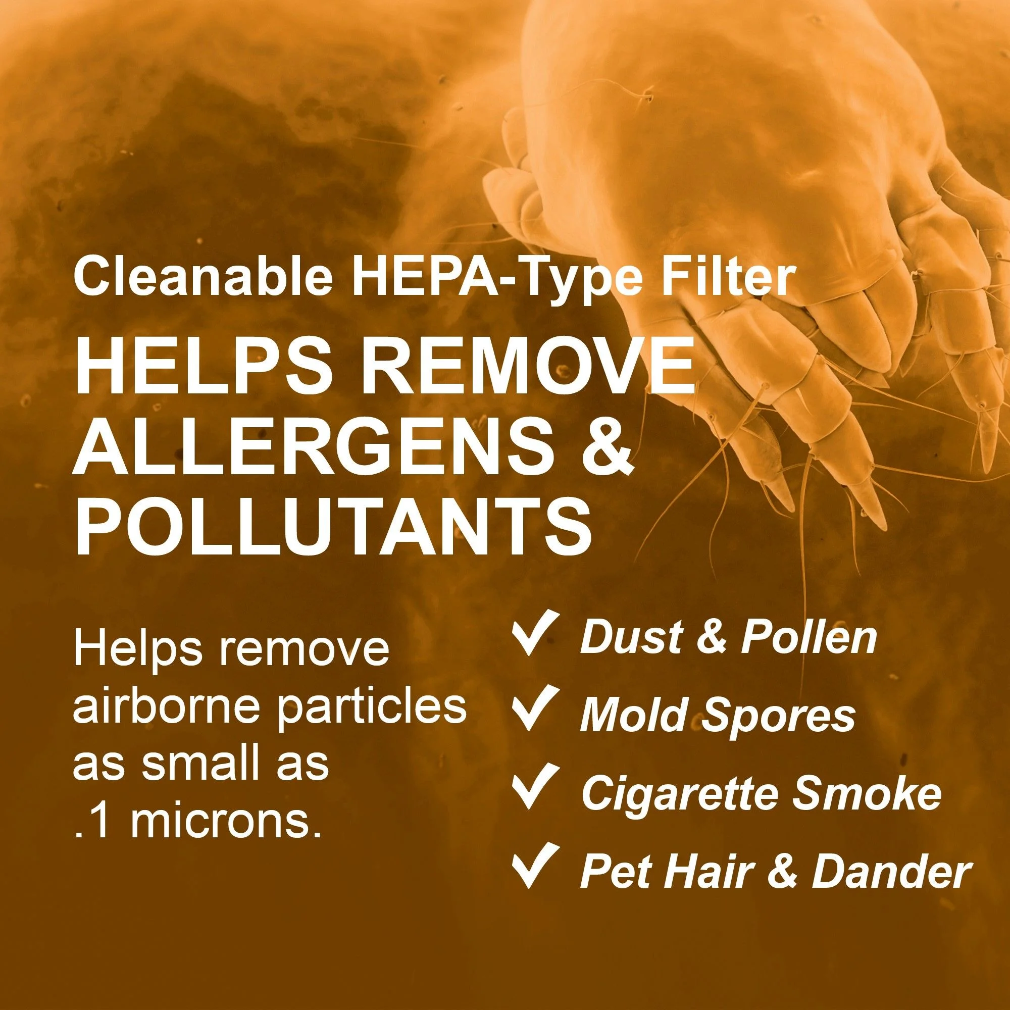 Envion HEPA-Type Therapure Air Purifier for Large Rooms (Model 240, UV Light Technology, Covers 300 sq.ft), Black - Image 7