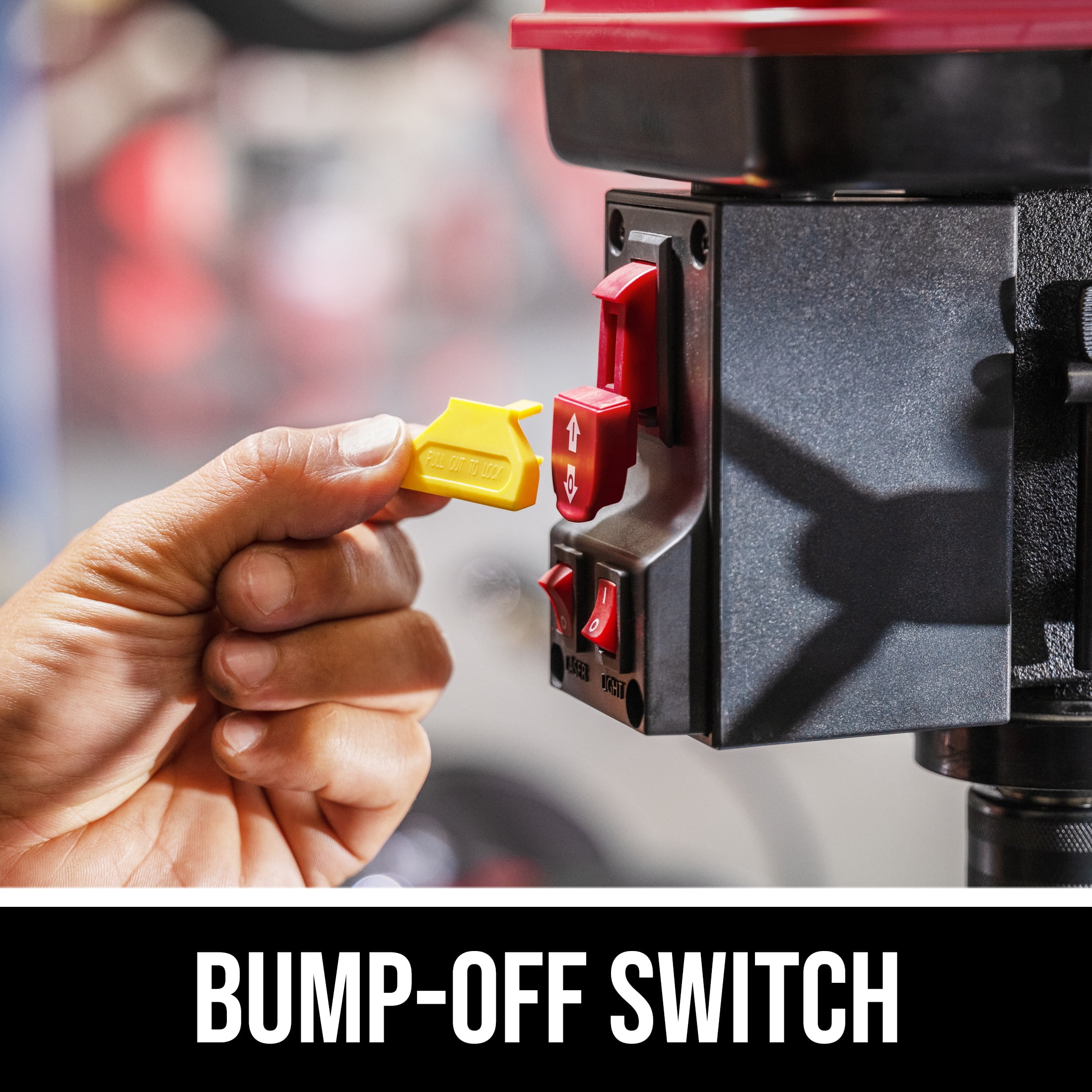 SKIL DP9505-00 6.2 Amp 10'' Corded Electric Benchtop Drill Press with Laser & LED Light, New - Image 5