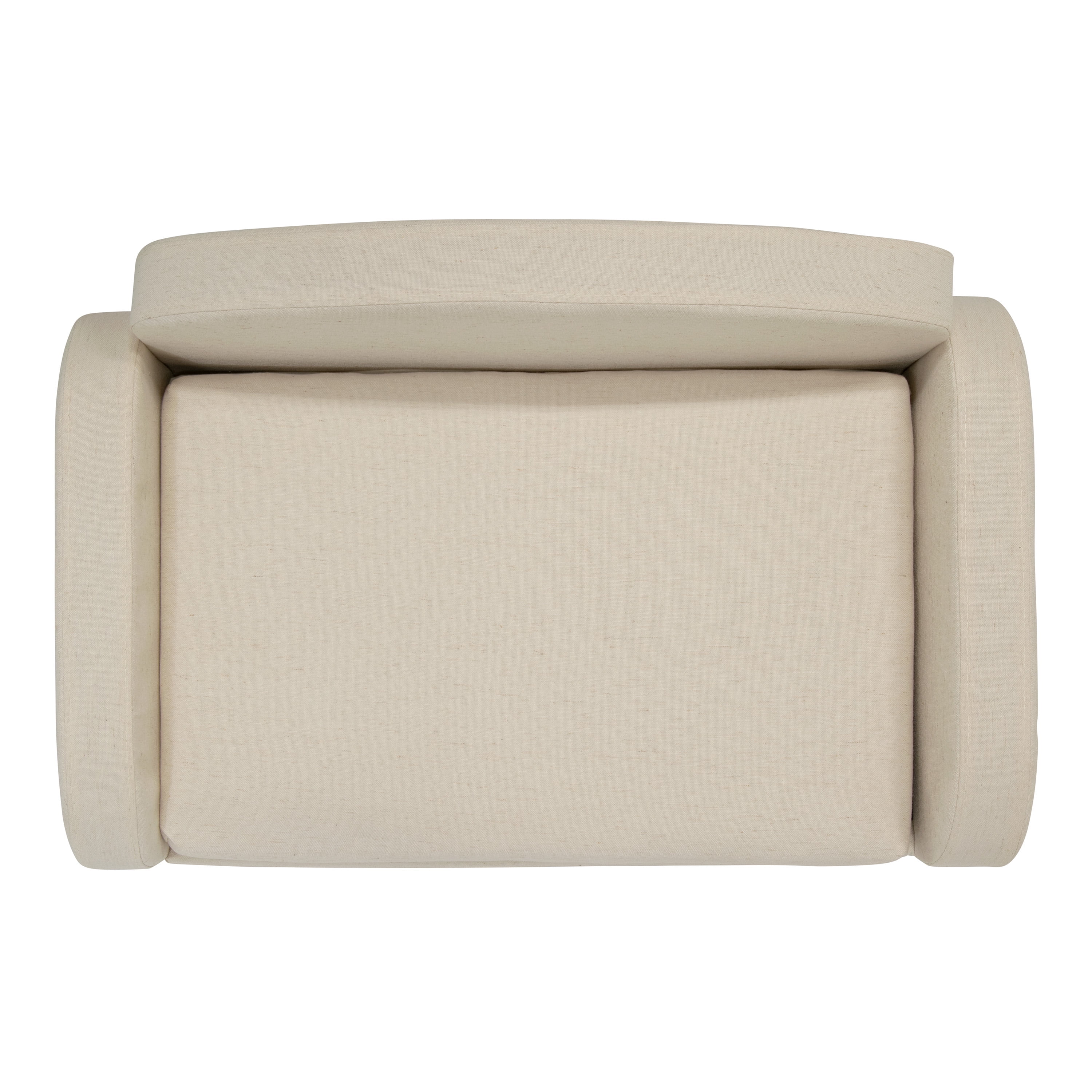 Paws & Purrs Modern Pet Sofa Bed – 31.5" Wide Low-Back Lounger for Dogs & Cats – Removable Washable Mattress Cover, Espresso / Oatmeal - Image 7