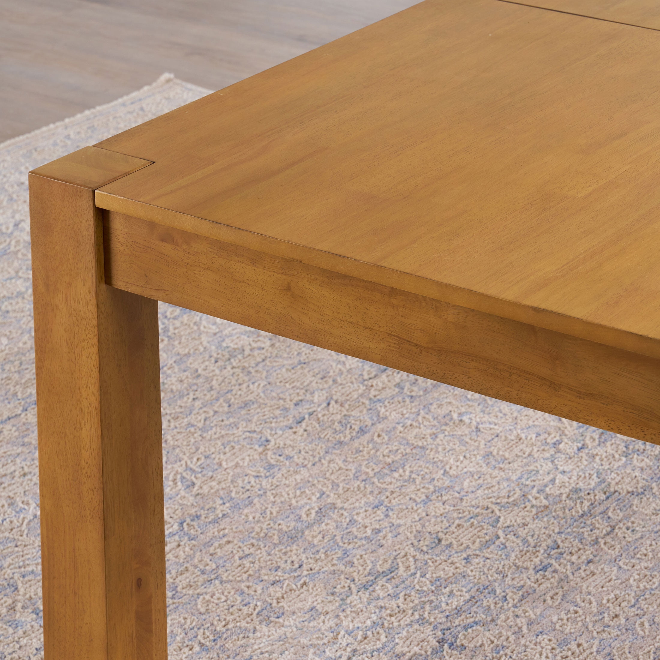 Better Homes & Gardens Bryant Solid Wood Extendable Dining Table, Light Honey Finish - Image 8