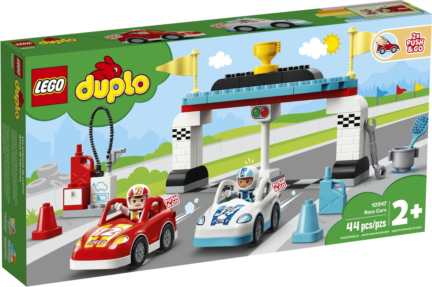 LEGO Duplo Town Race Cars 10947 Building Set (44 Pieces) - Image 8