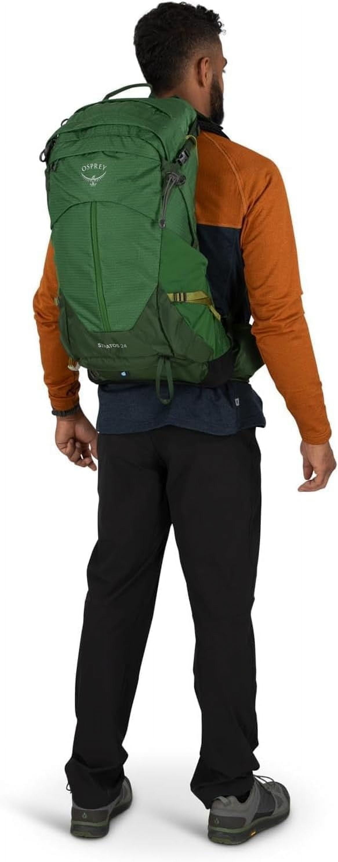 Osprey Stratos 24L Mens Hiking Backpack - Cetacean Blue - Image 6