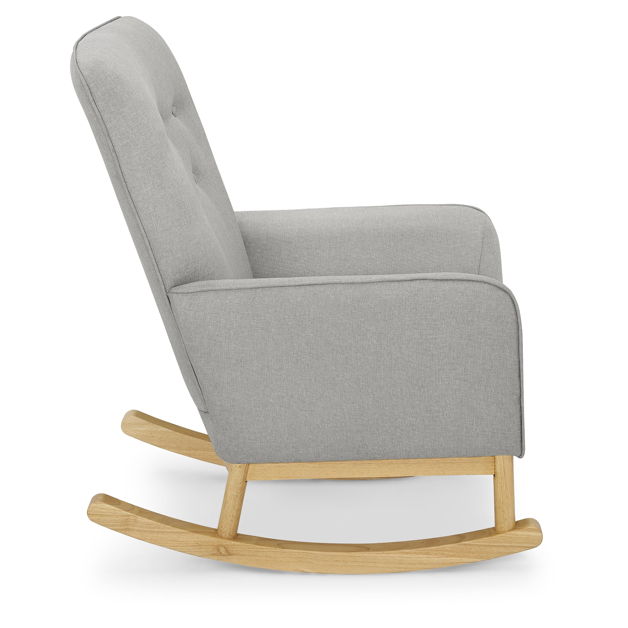 Delta Children Casey Rocking Chair, French Grey/Natural - Image 7