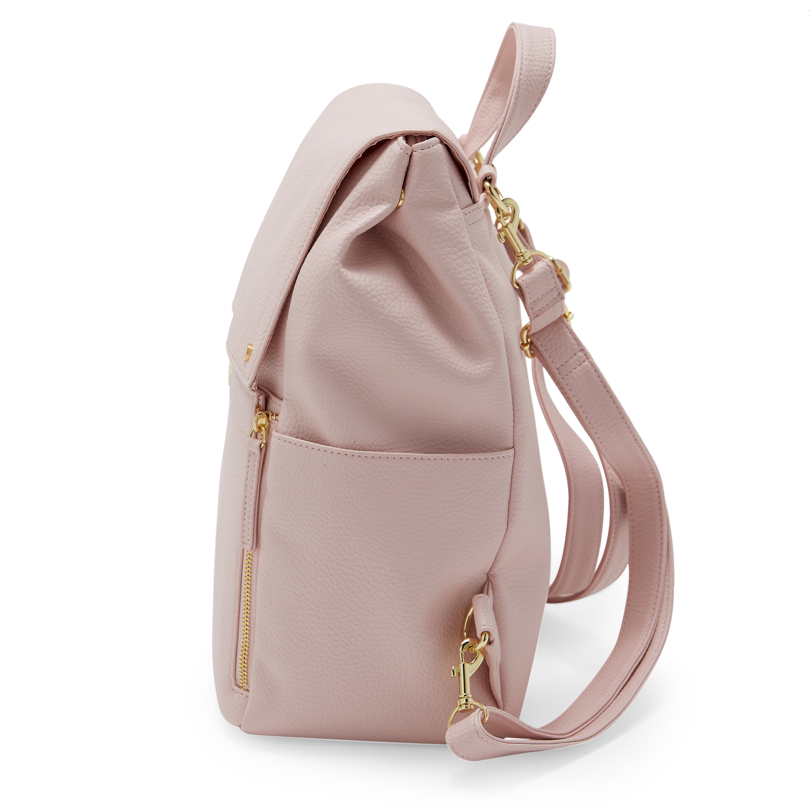 MoDRN Diaper Bag Convertible Backpack, Pink - Image 6