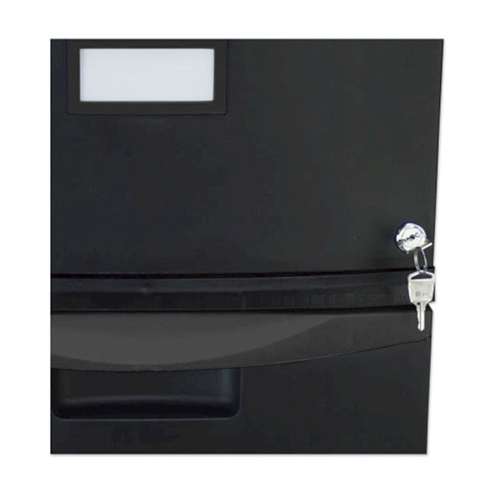Storex Single-Drawer Mobile Filing Cabinet, 1 Legal/Letter-Size File Drawer, Black, 14.75" x 18.25" x 12.75" - Image 5