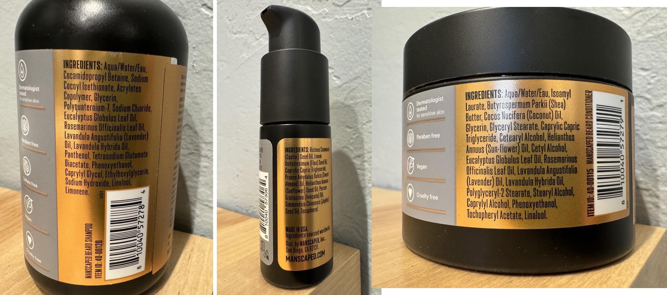 MANSCAPED® The Beard Hedger® Advanced Kit Includes Our Precision Beard & Mustache Trimmer, Hydrating Shampoo, Softening Conditioner, Moisturizing Oil & Facial Hair Comb - Image 2