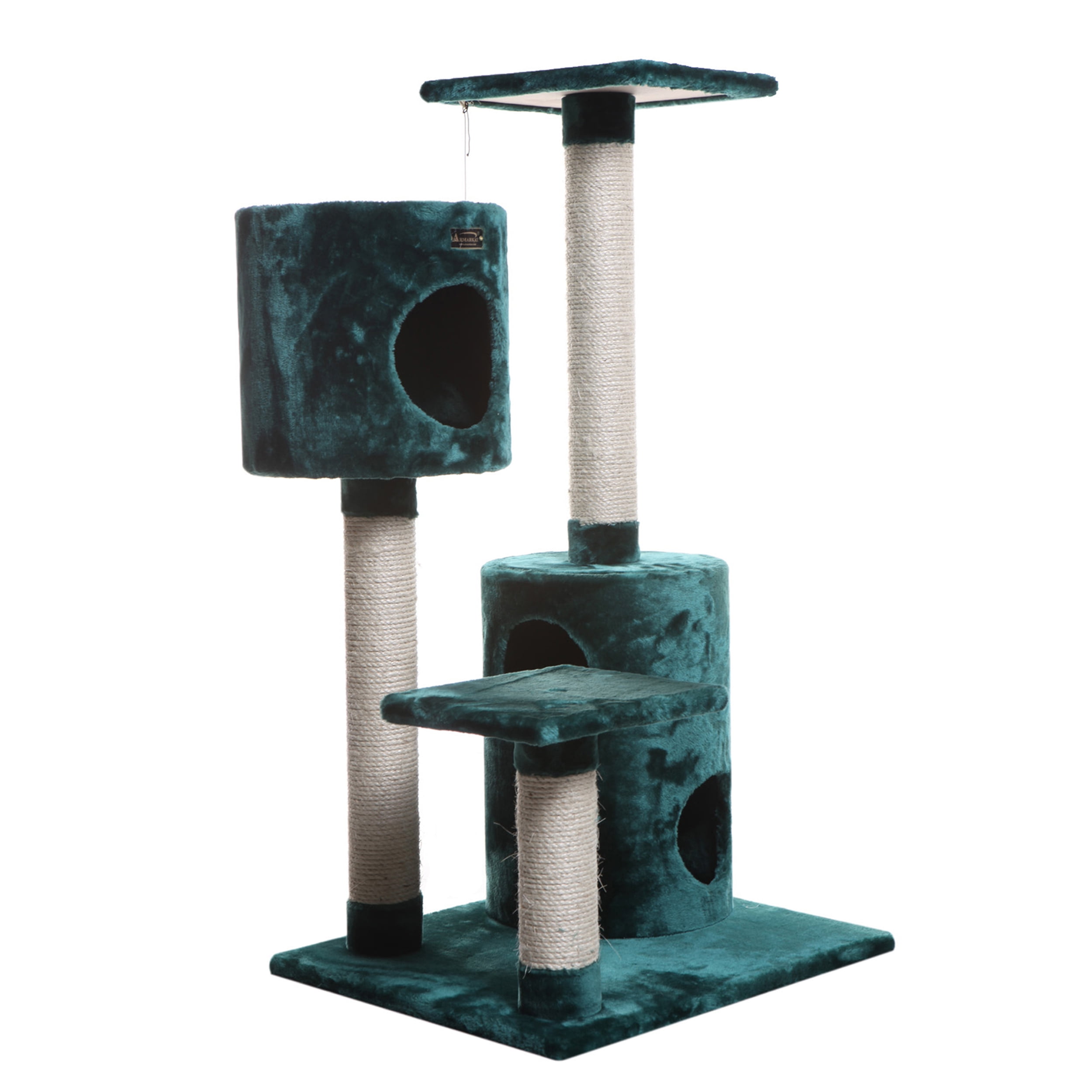 Armarkat Classic real wood Cat Tree Model A4301, 43 inch, Dark Green - Image 6