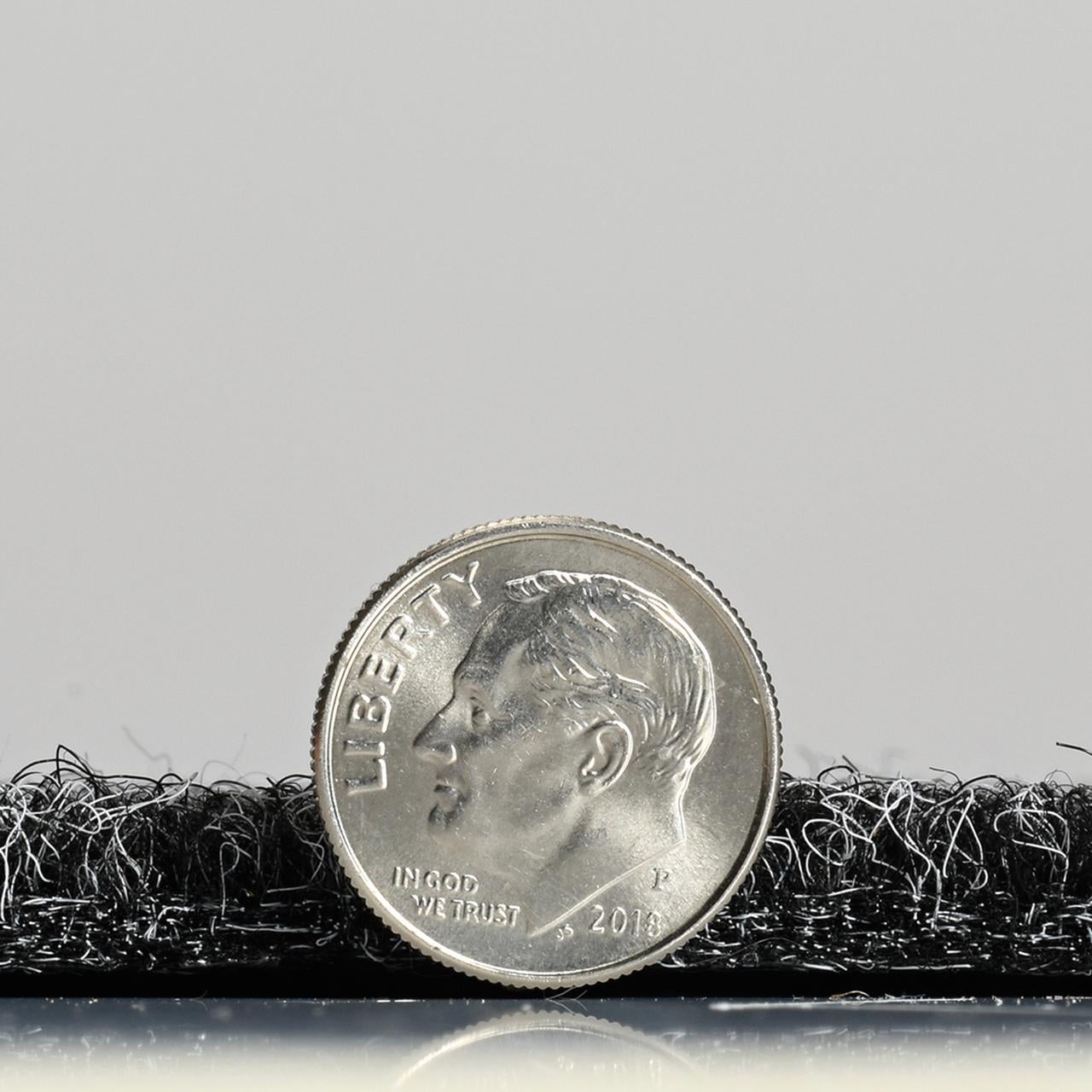 Grizzly Grass Slate Grey Carpet Tiles - 24" x 24" Indoor/Outdoor, Peel and Stick Carpet Tiles - 60 sq. ft. per box – Pack of 15 Tiles - Image 4