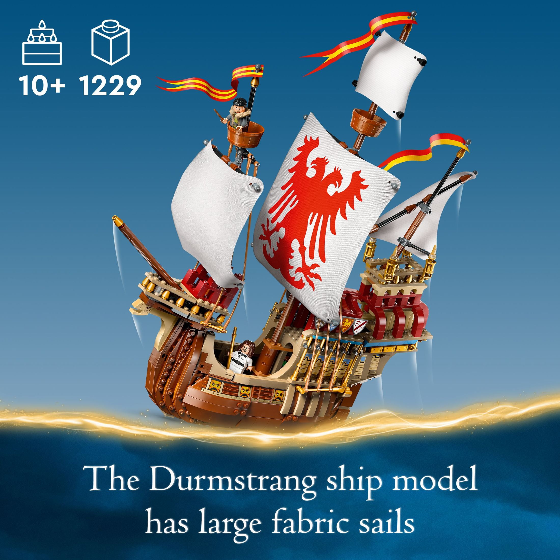 LEGO Harry Potter Triwizard Tournament: The Arrival Building Toy - Pretend Play Toy for Kids, Boys & Girls, Ages 10+ Years - Harry Potter Gifts for Fans - 76440 - Image 4