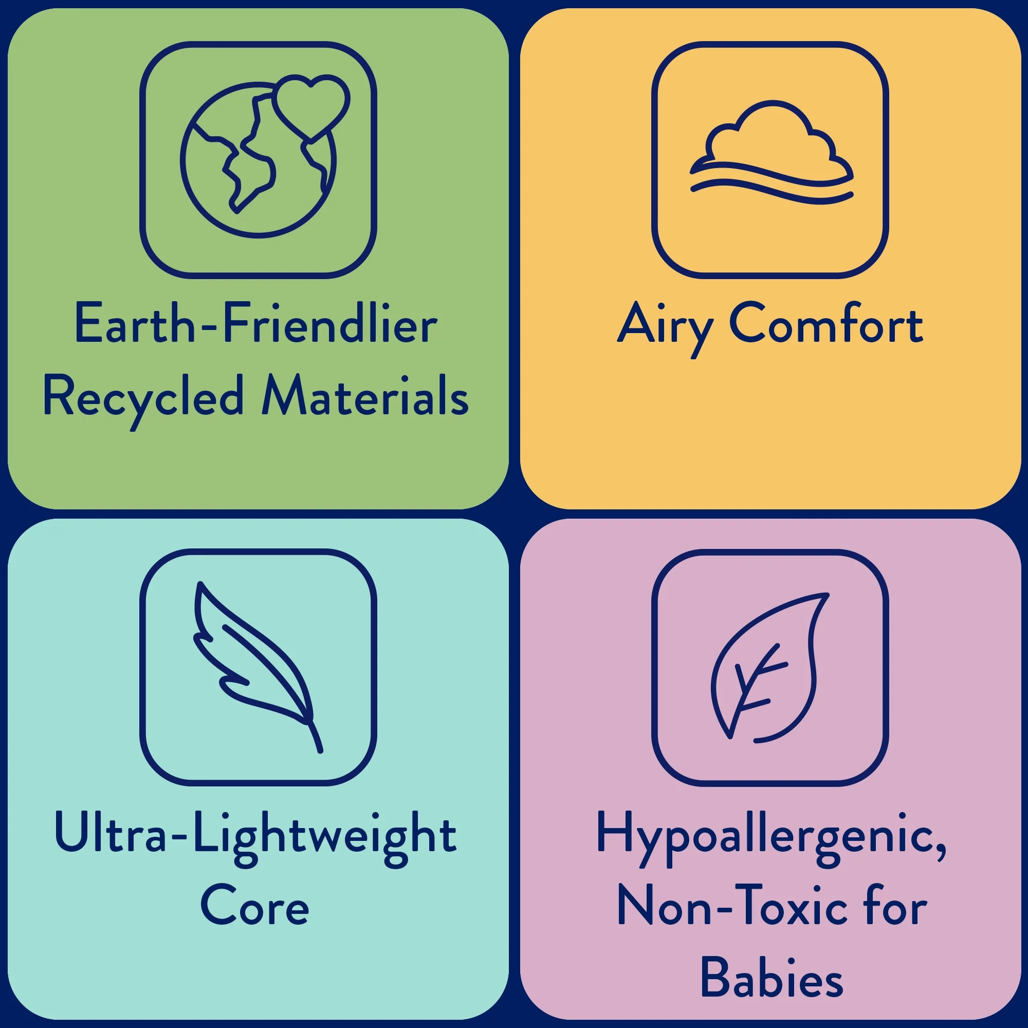 Kolcraft Fresh Start Premium Foam Baby Crib Mattress and Toddler Mattress - Image 3