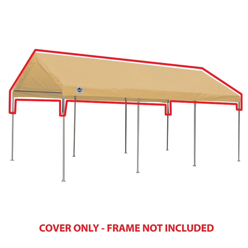 King Canopy Tan Drawstring Cover - Image 2