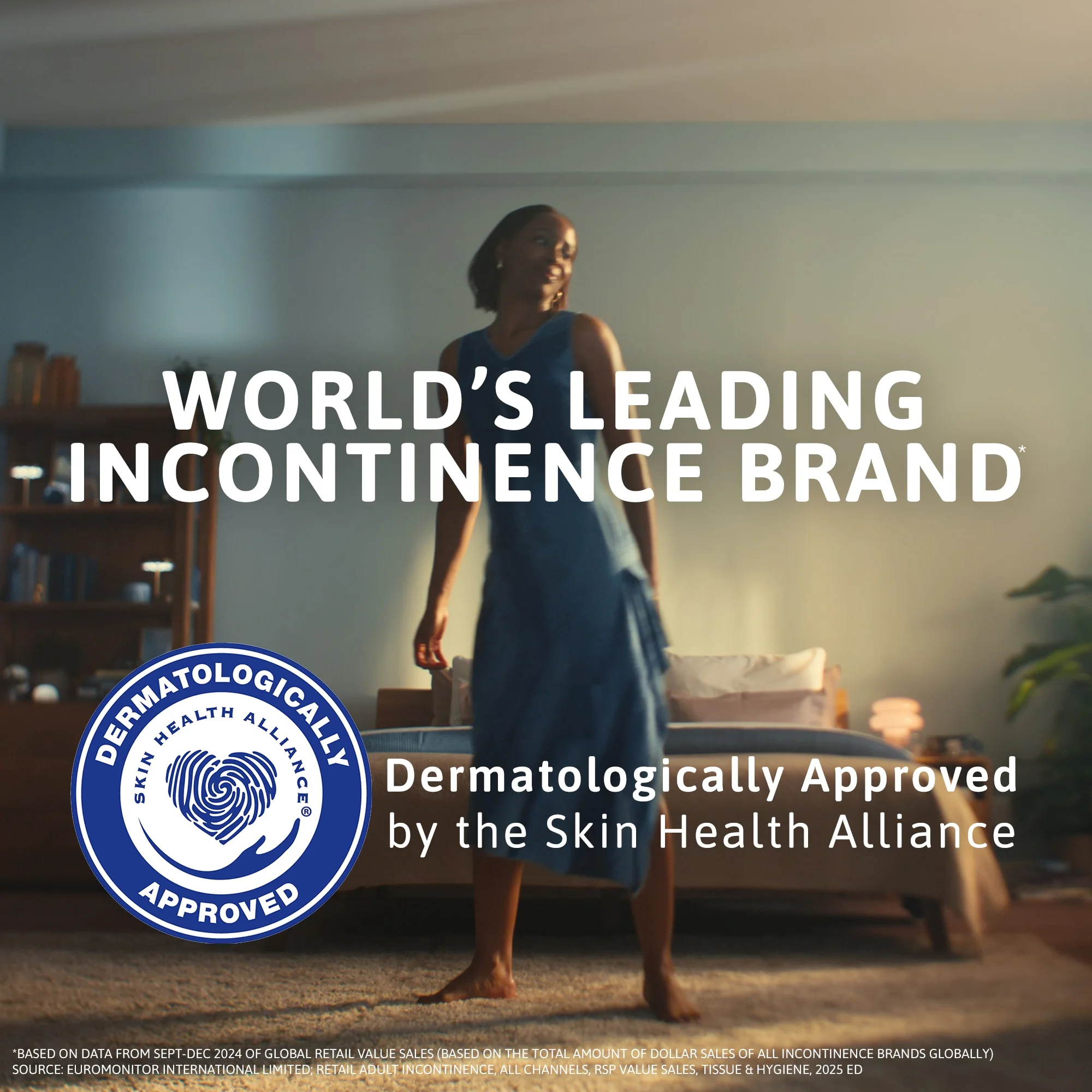 (6 pack) Tena Sensitive Care Extra Coverage Overnight Incontinence Pads for Women, 45 Count - Image 7