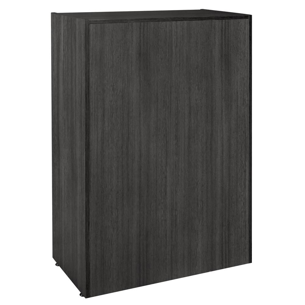 Legacy 47" High Wood Bookcase in Ash Grey - Image 2