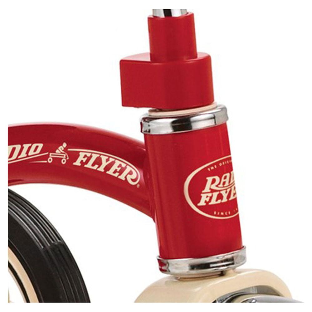 Radio Flyer, Classic 10 inch Tricycle, Rubber Tires and Steel Frame for Boys and Girls - Image 4