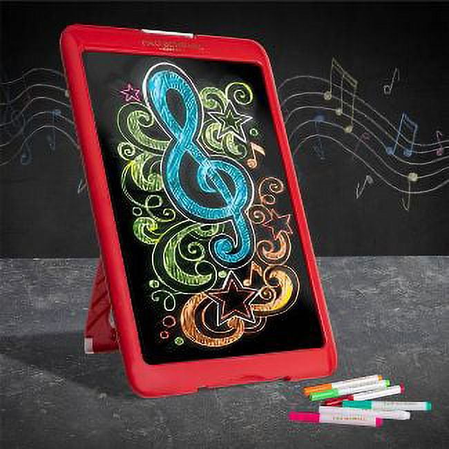 FAO Schwarz Neon Glow Drawing Easel - Image 4