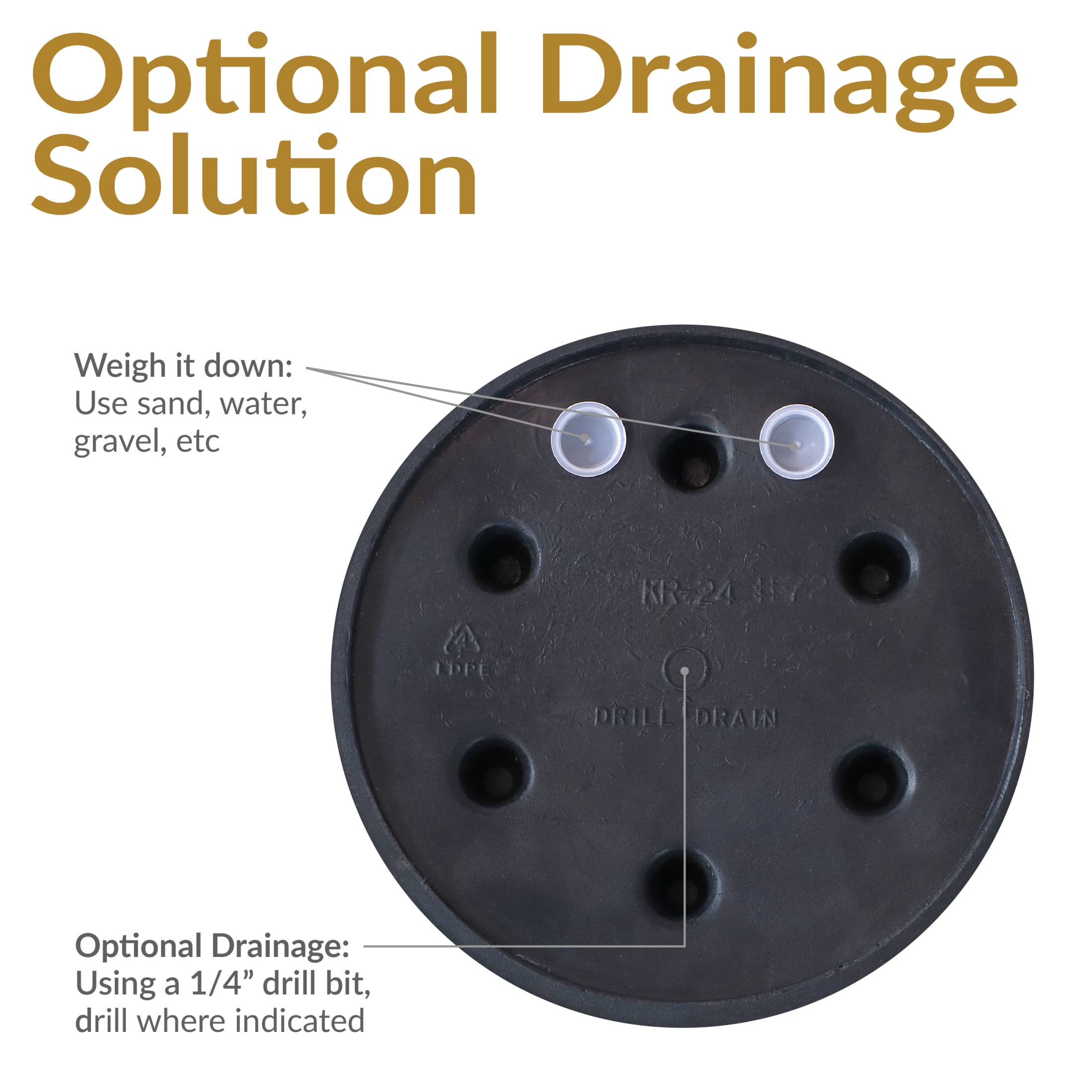 Sunnydaze Anjelica 24" x 24" x 20" Round Rust Polyresin Outdoor Planter Pot - Image 11