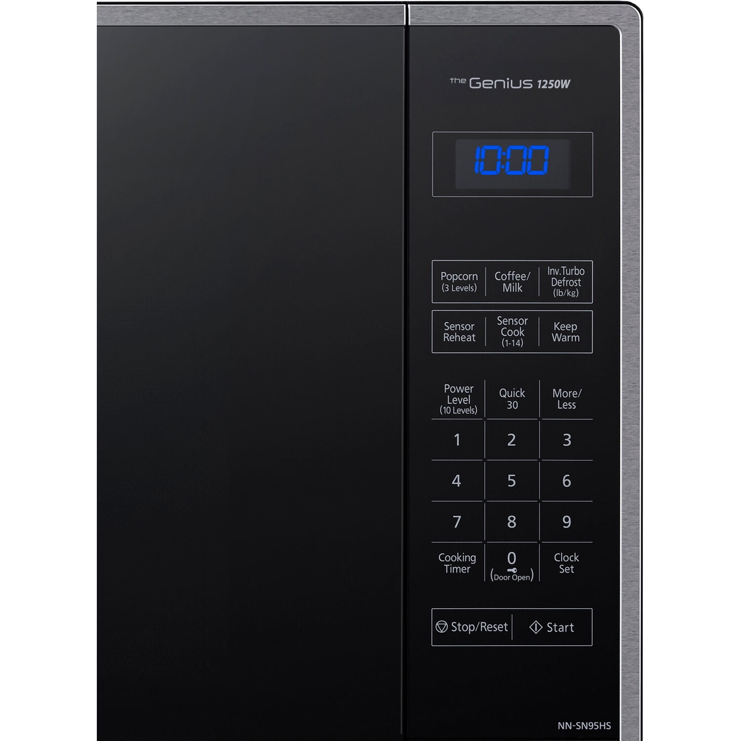 Panasonic 2.2-cu. ft. 1250W Countertop Microwave with Inverter Technology, Stainless Steel NN-SN95HS - Image 10